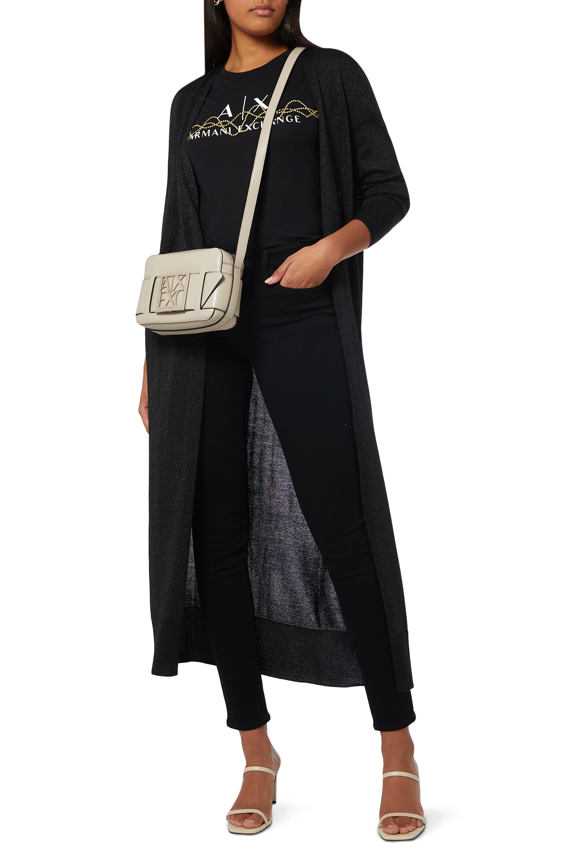 بنطال جينز جيه 01 قصير بقصة سوبر سكيني