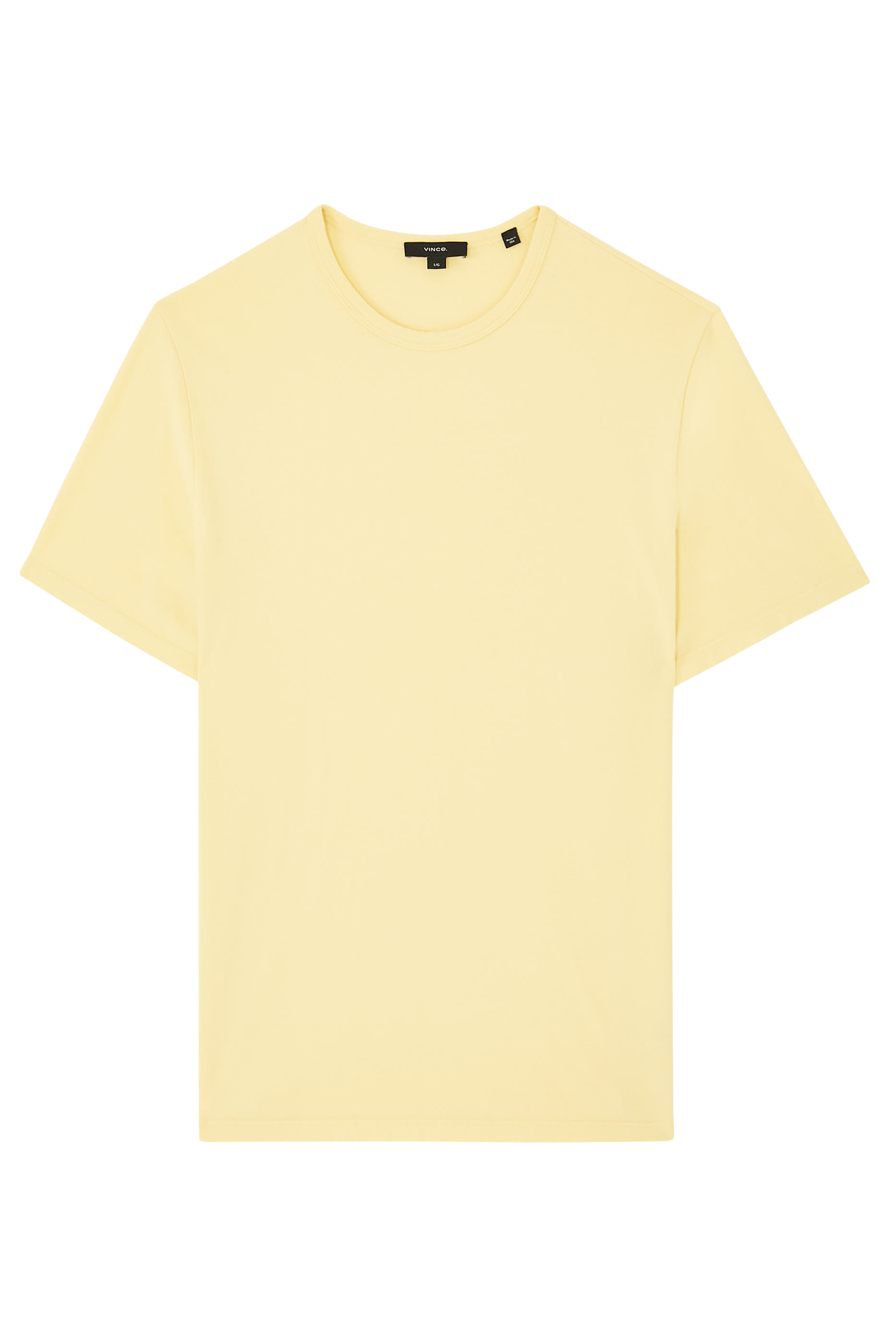 تيشيرت بأكمام قصيرة وياقة ضيقة