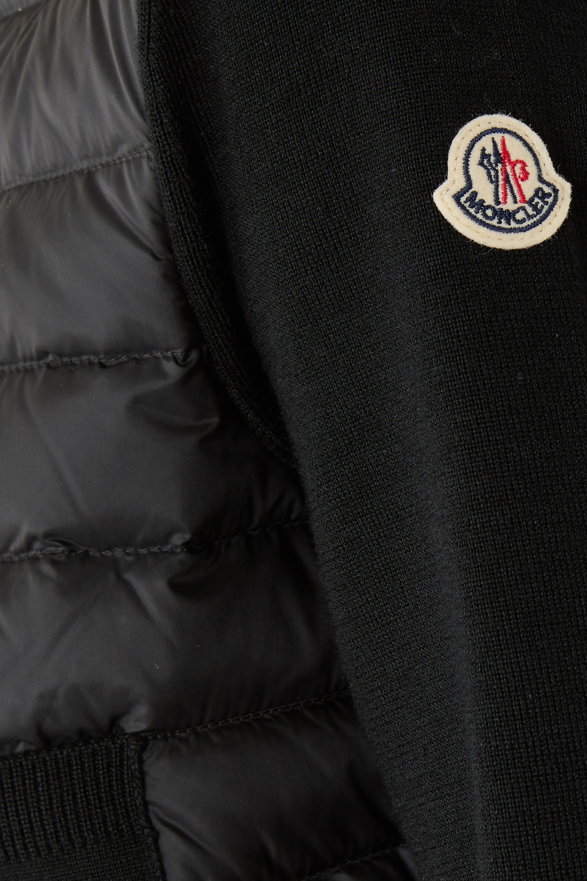 كارديجان مبطن بسحاب صوف