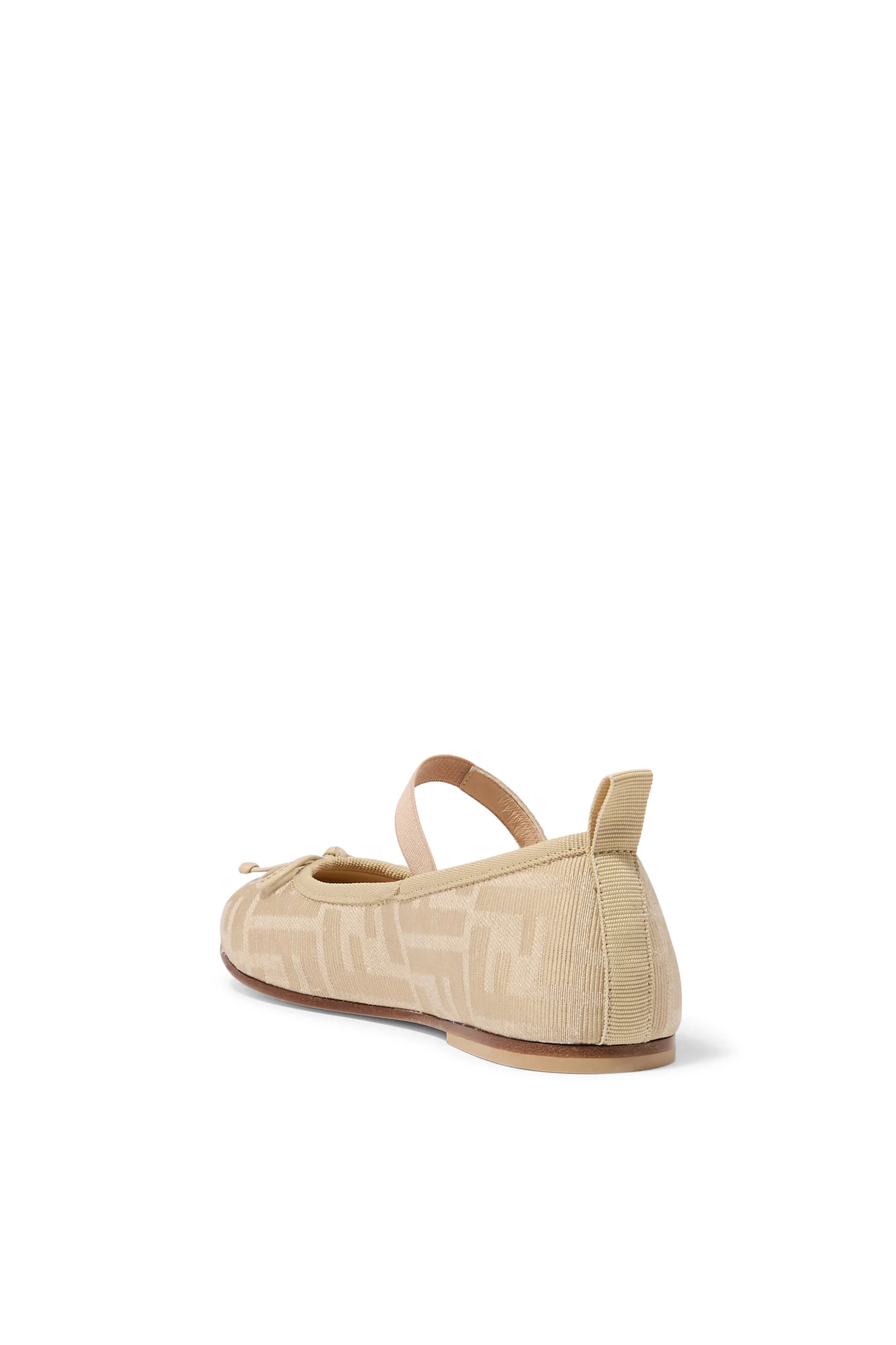 حذاء بالرينا بكعب مسطح للأطفال