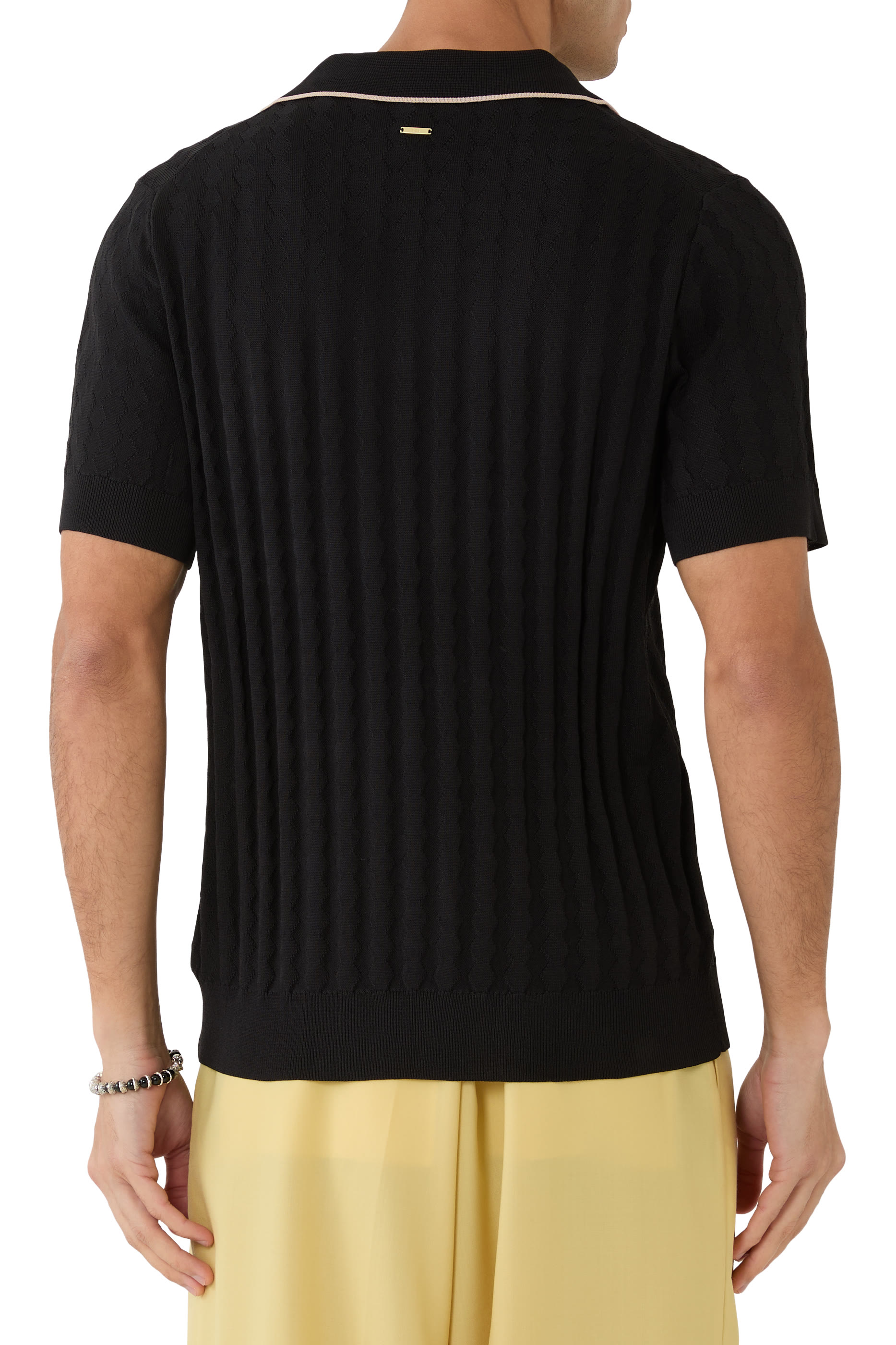 Scottie Open Neck Polo