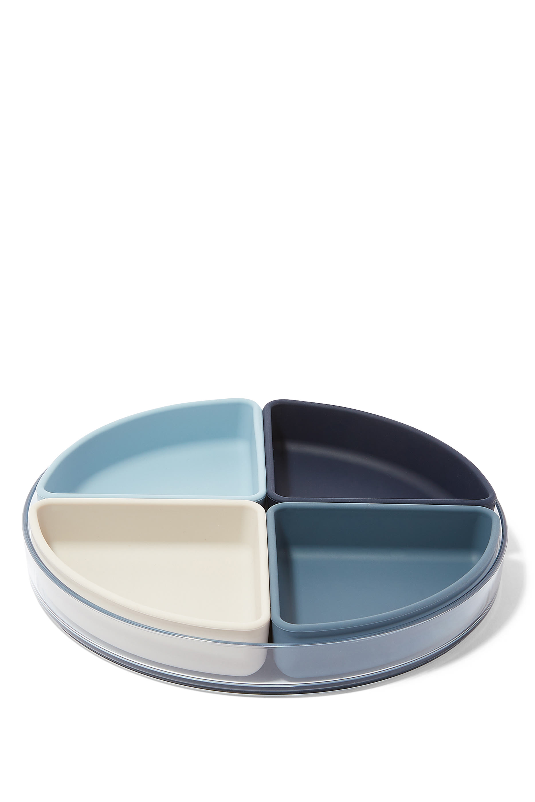 طبق مقسم للأطقال