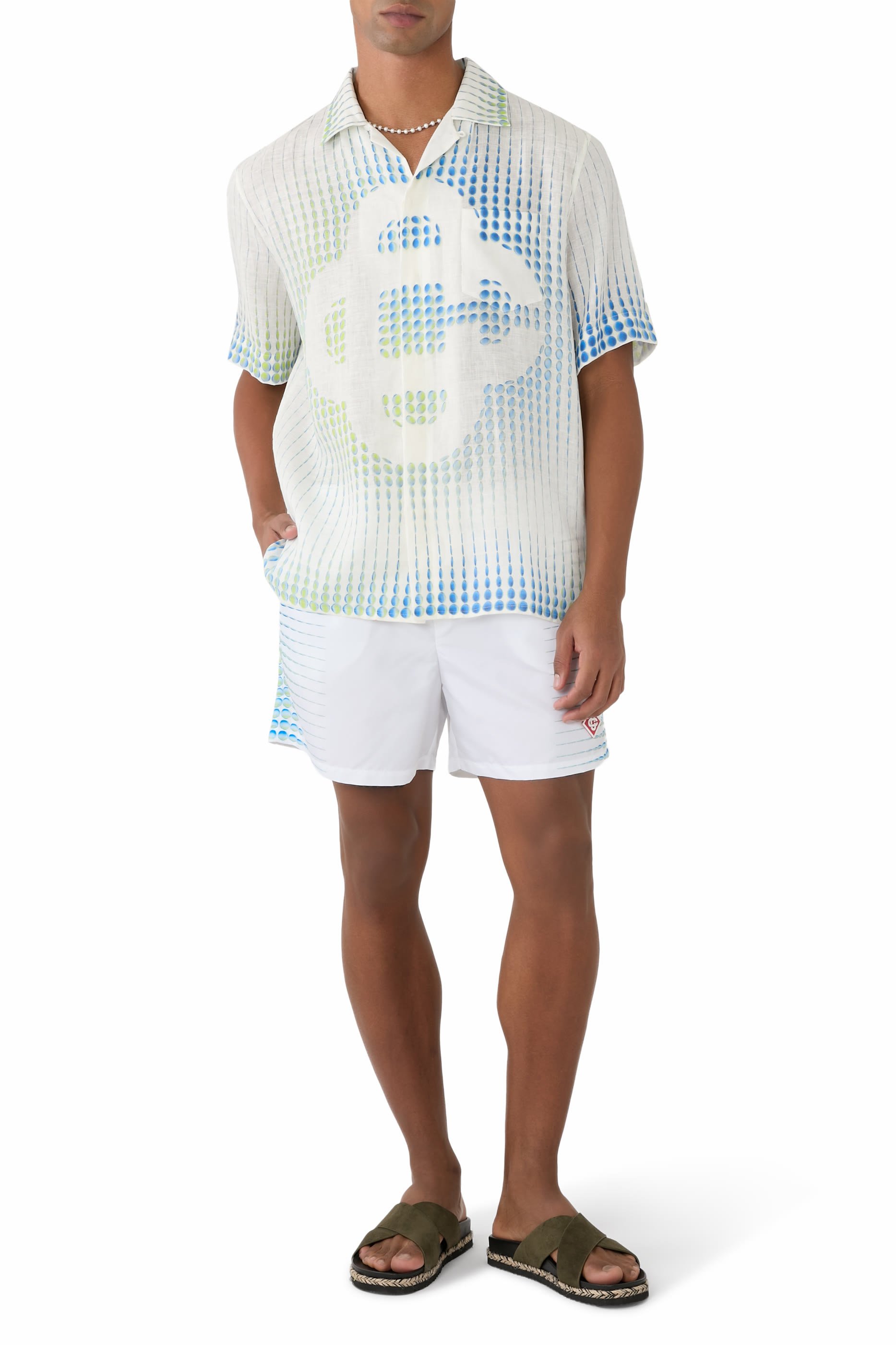 شورت سباحة بطبعة