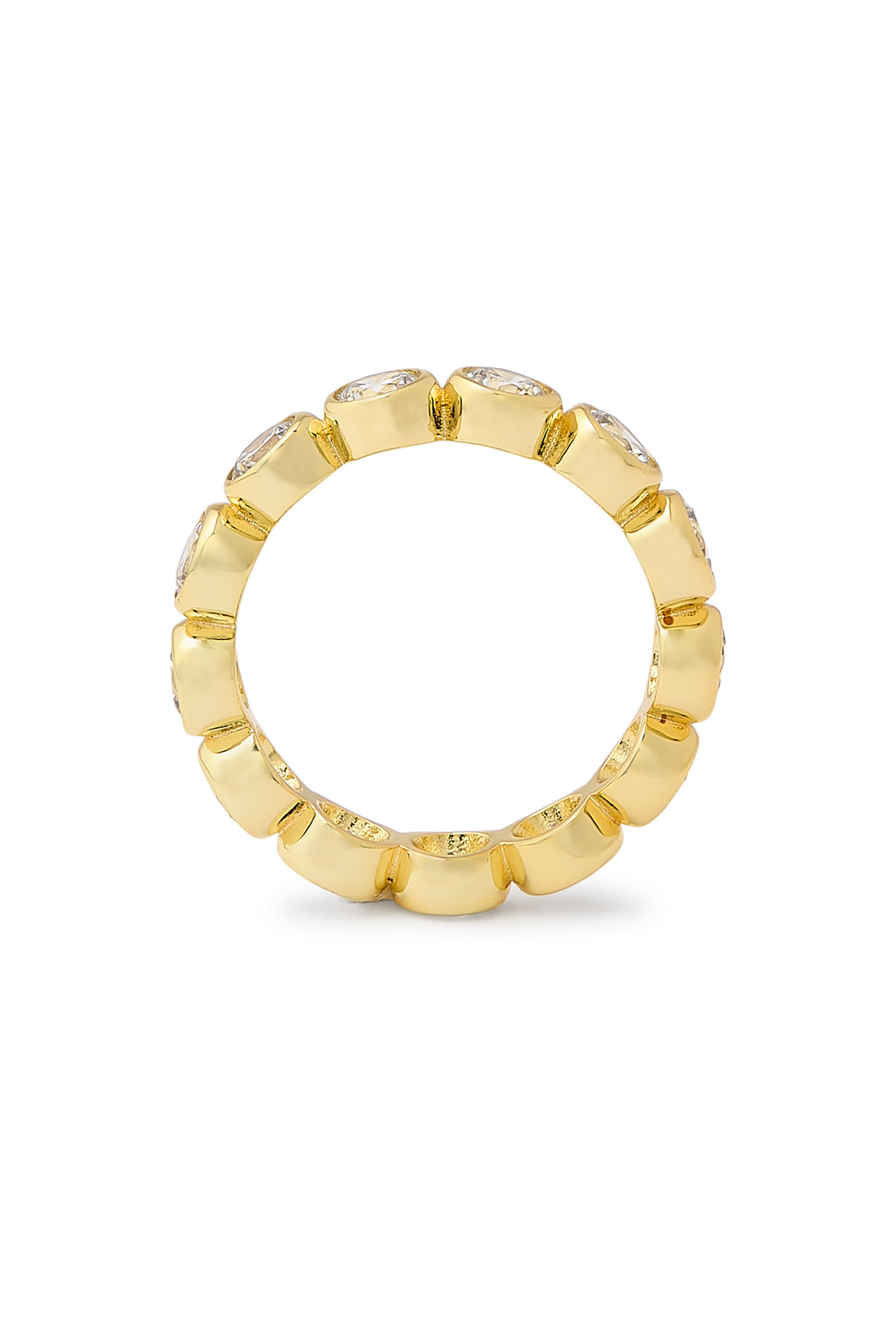 طقم خاتم فروم بأحجار، قطعتين