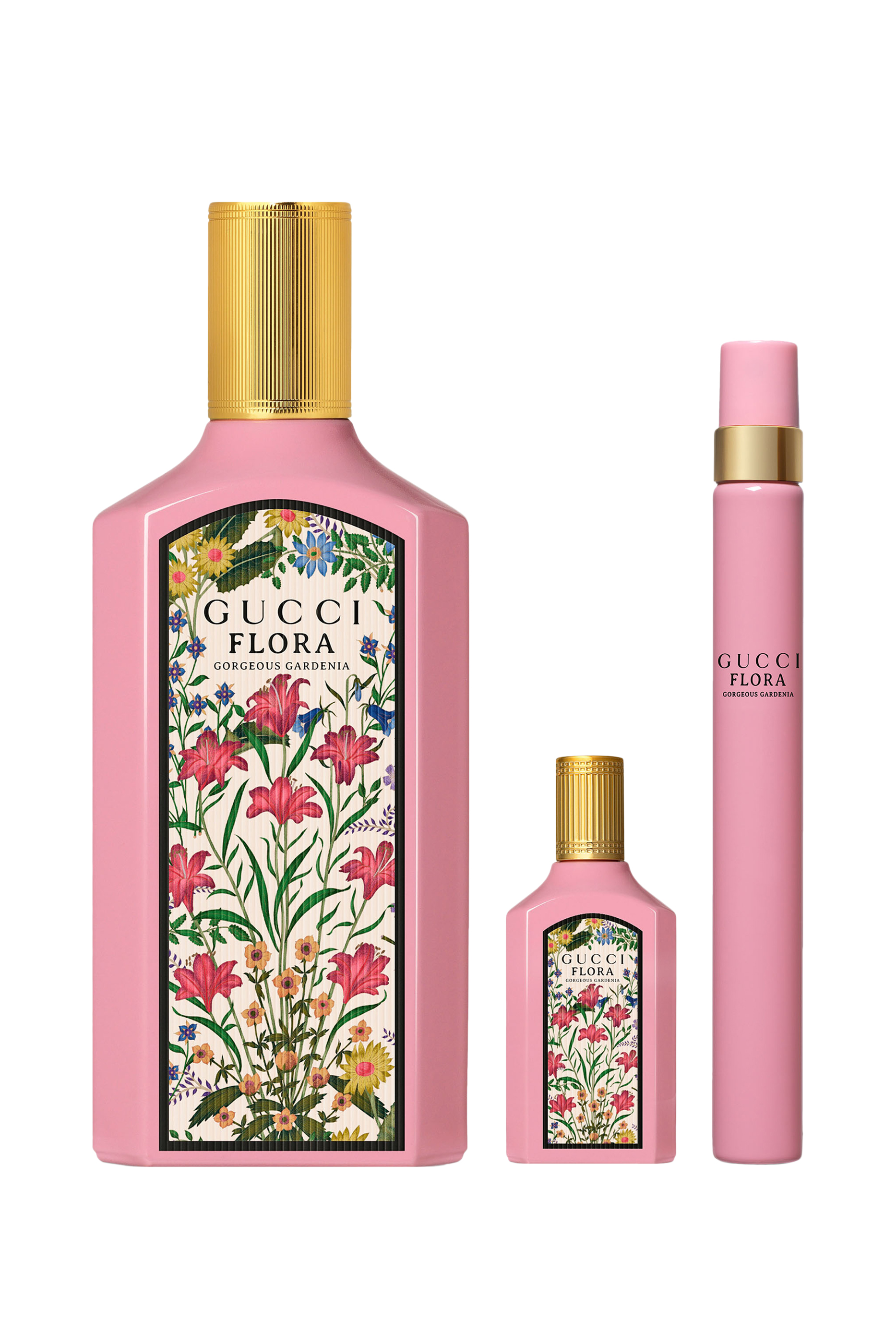 مجموعة هدايا أو دو بارفان فلورا غورجس غاردينيا بإصدار للكريسماس