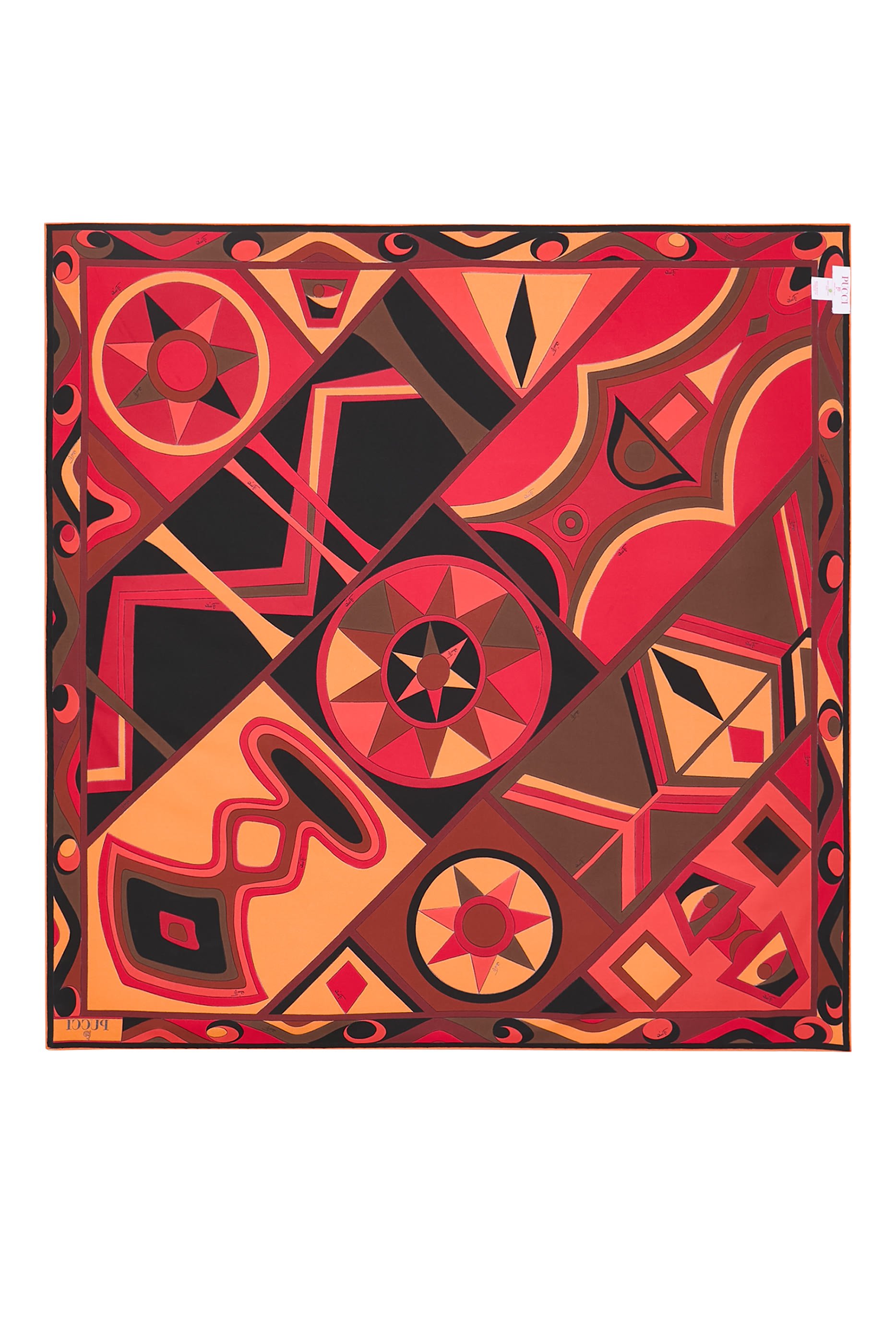 وشاح بنقشة حرير تويل