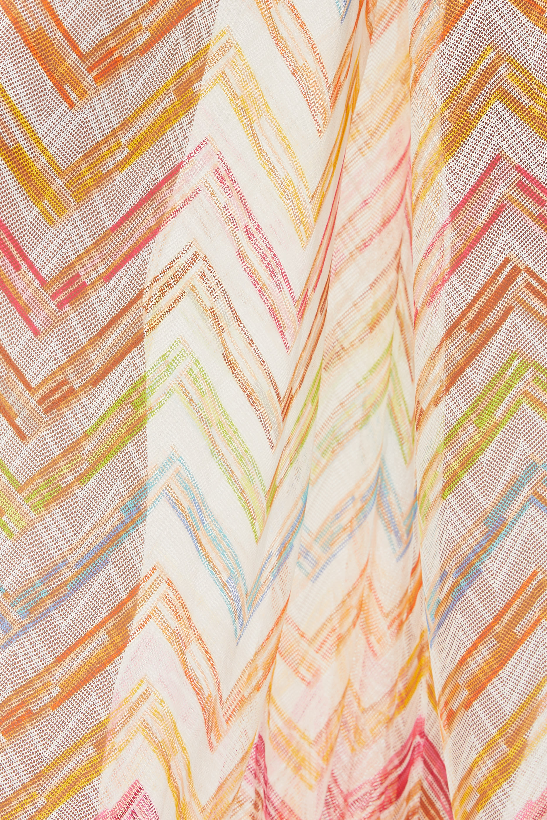 بنطال ماري بقصة ساق واسعة بنقشة متعرجة راشيل