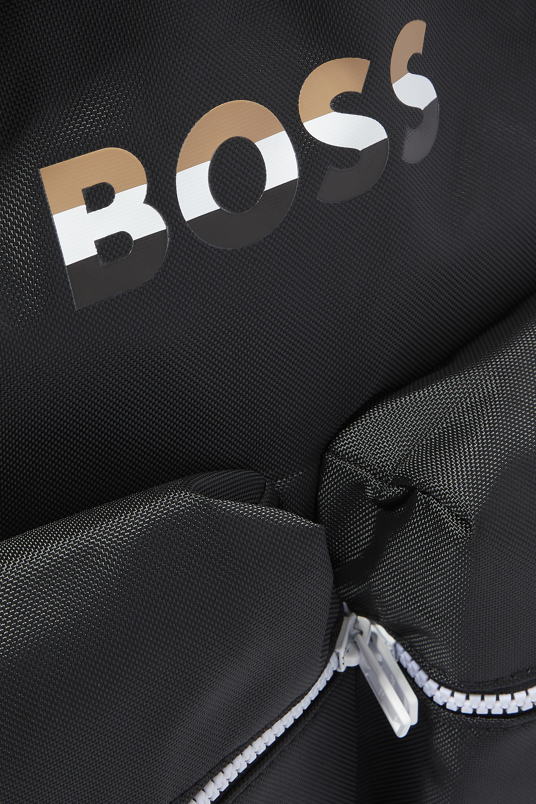 حقيبة ظهر للأطفال بطبعة شعار الماركة