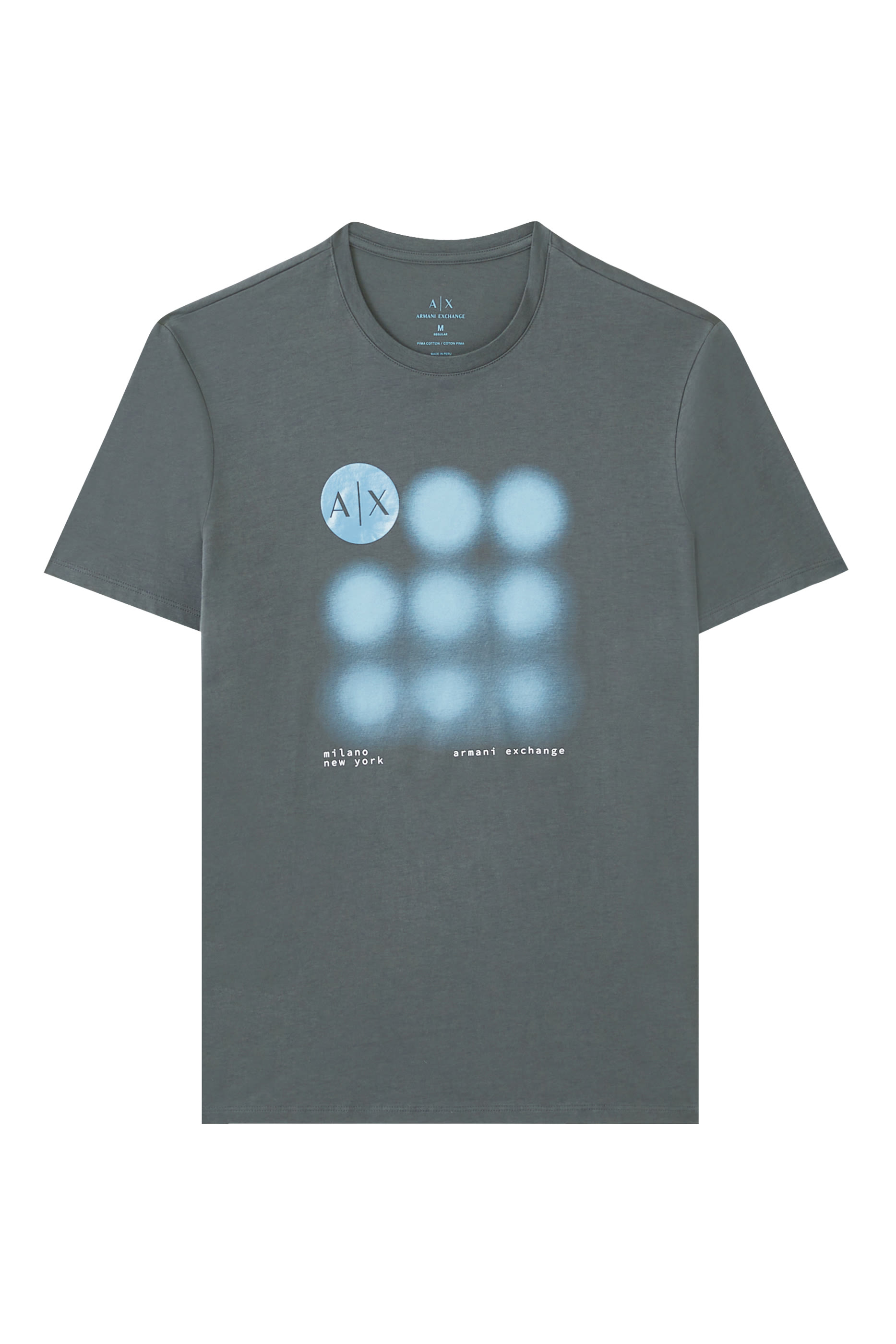 تيشيرت ميتا نايتشر بقصة عادية بياقة ضيقة قطن