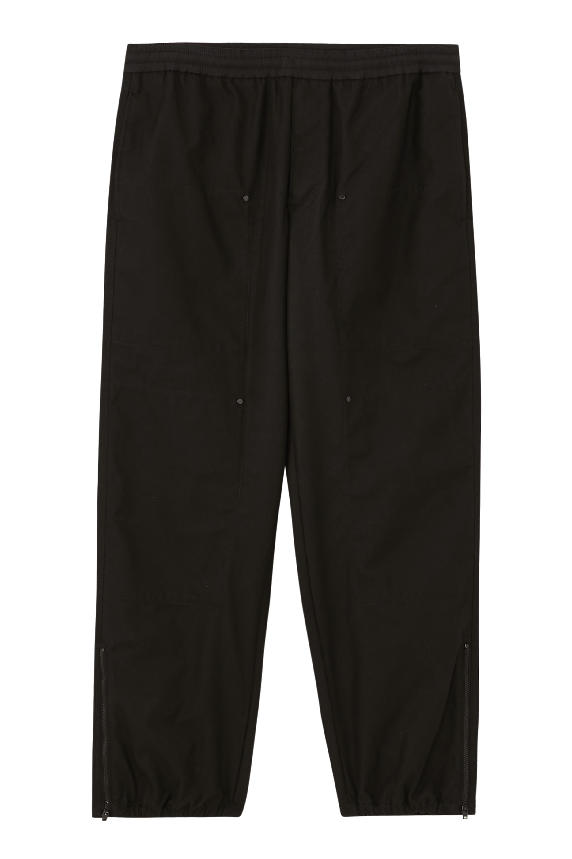 بنطال رياضي بتطريز شعار الماركة قطن