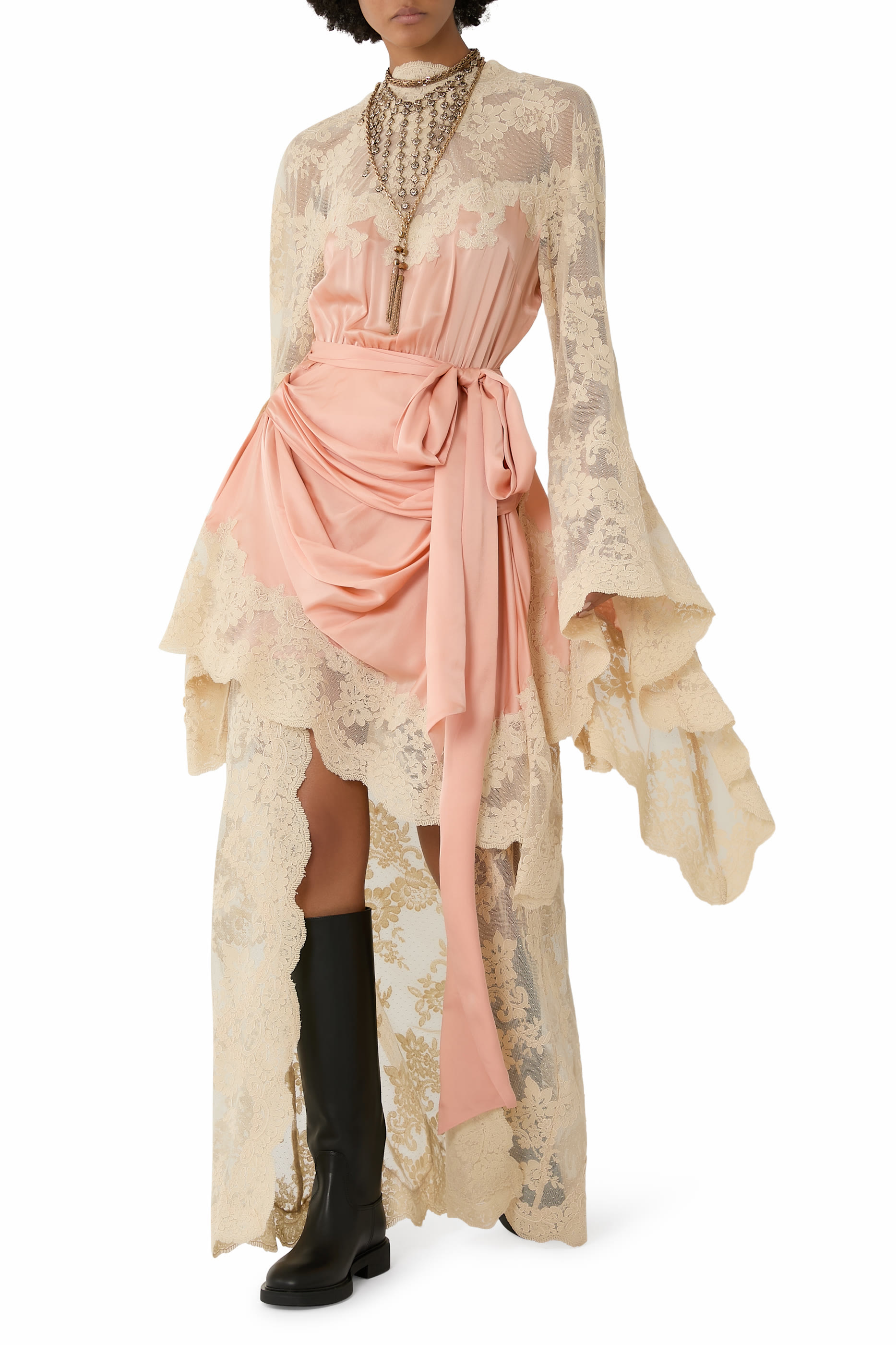 فستان هيبونتيك درابيه ساتان