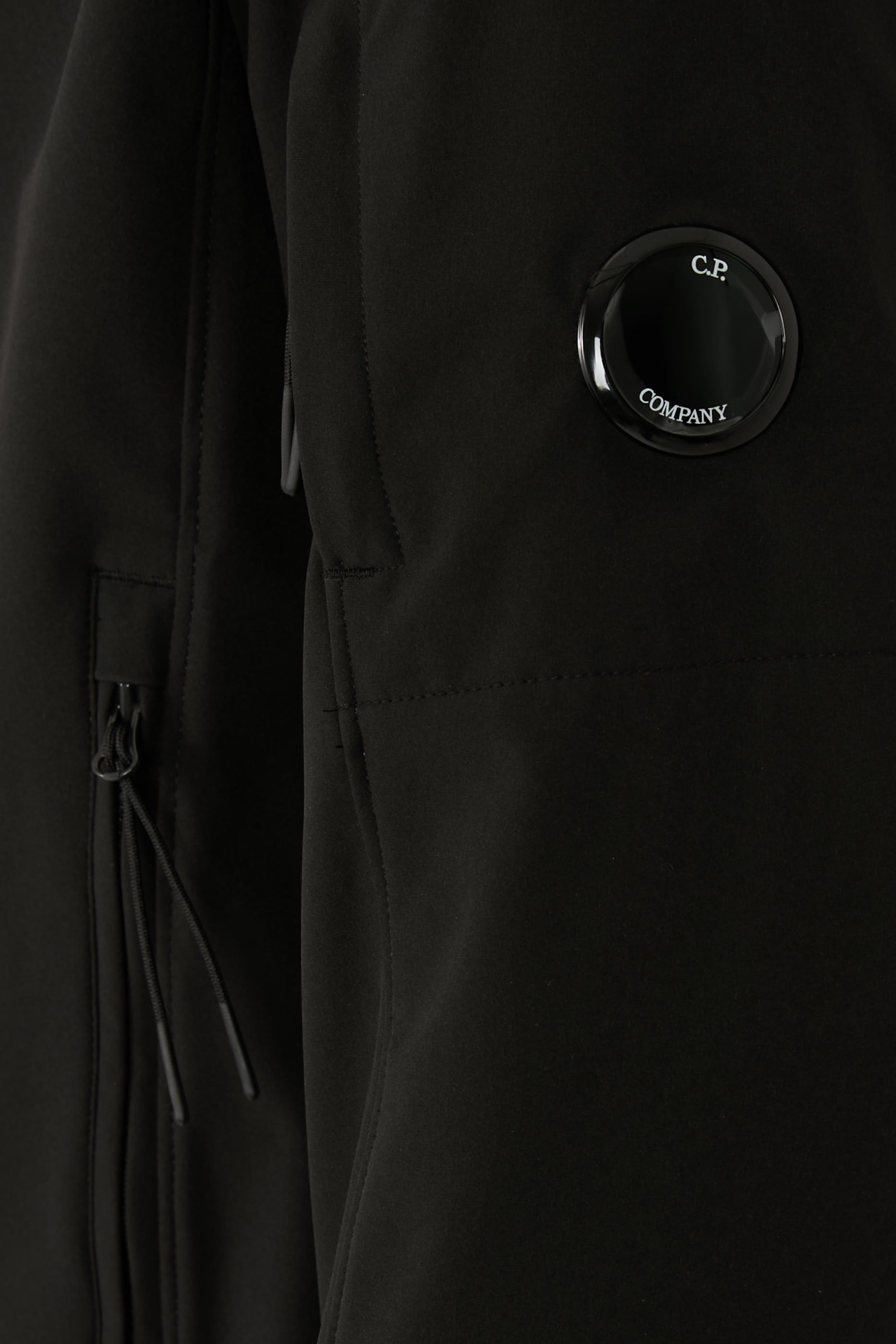 جاكيت سي بي بغطاء رأس قماش شيل آر