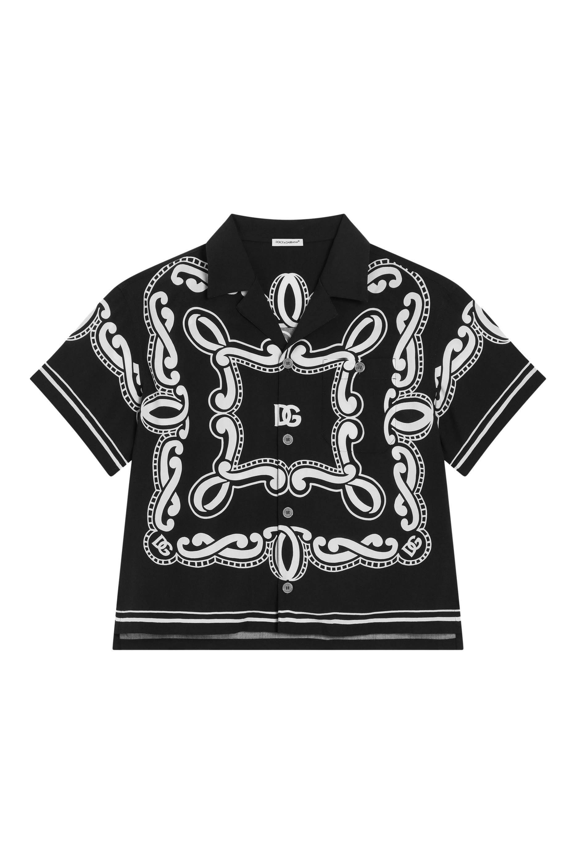 قميص باتيك بنقشة باندانا للأطفال