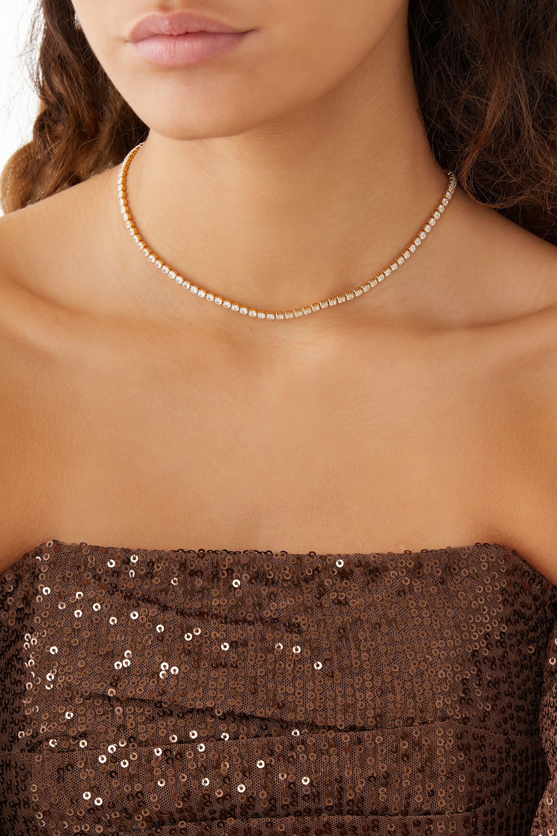 قلادة تنس زارا صغيرة