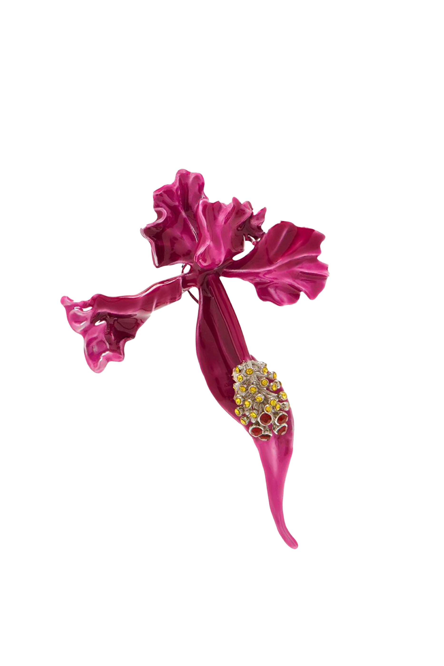 أقراط فيوتر كبيرة بتصميم زهرة