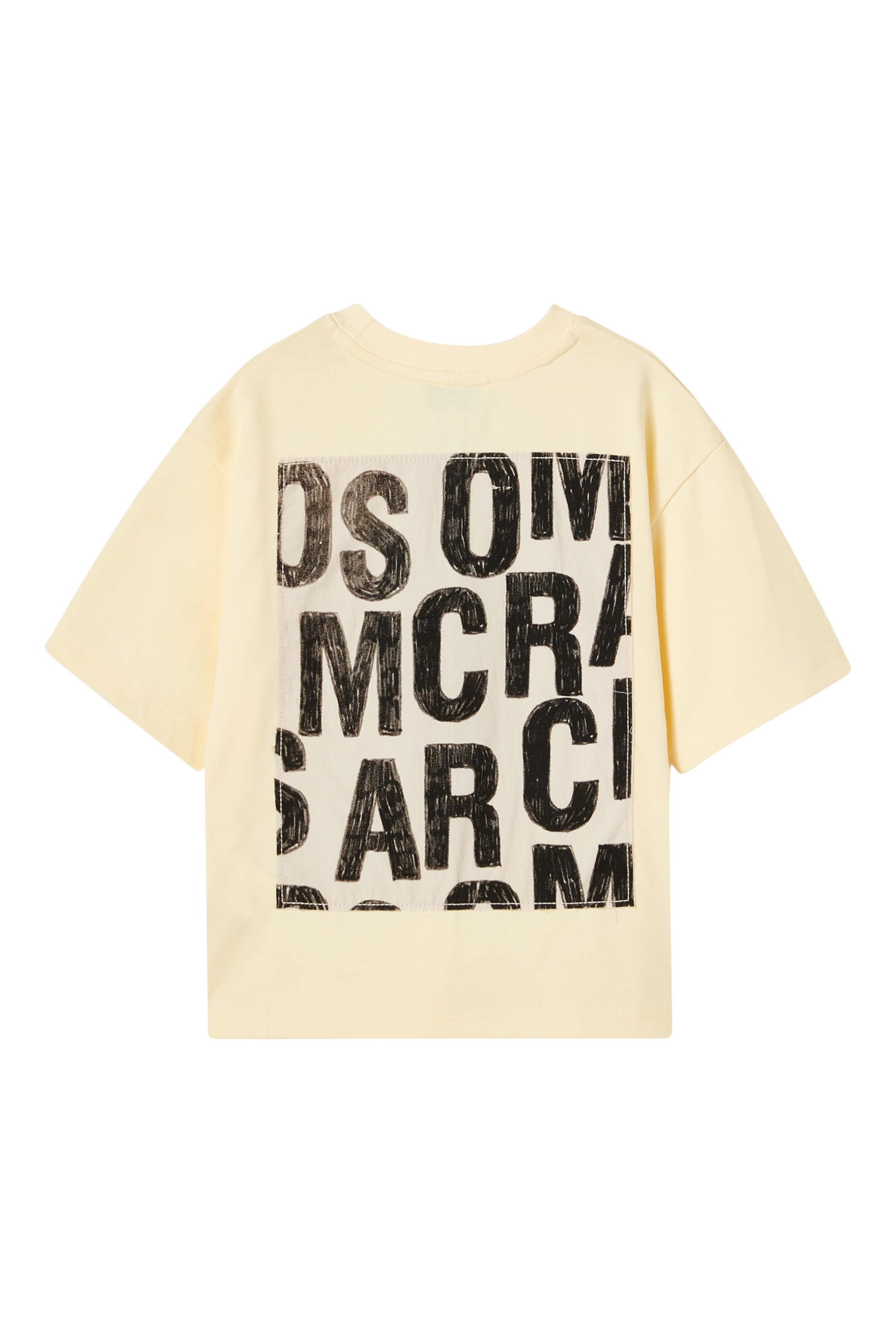 تيشيرت بتفاصيل طلاء متناثرة للأطفال