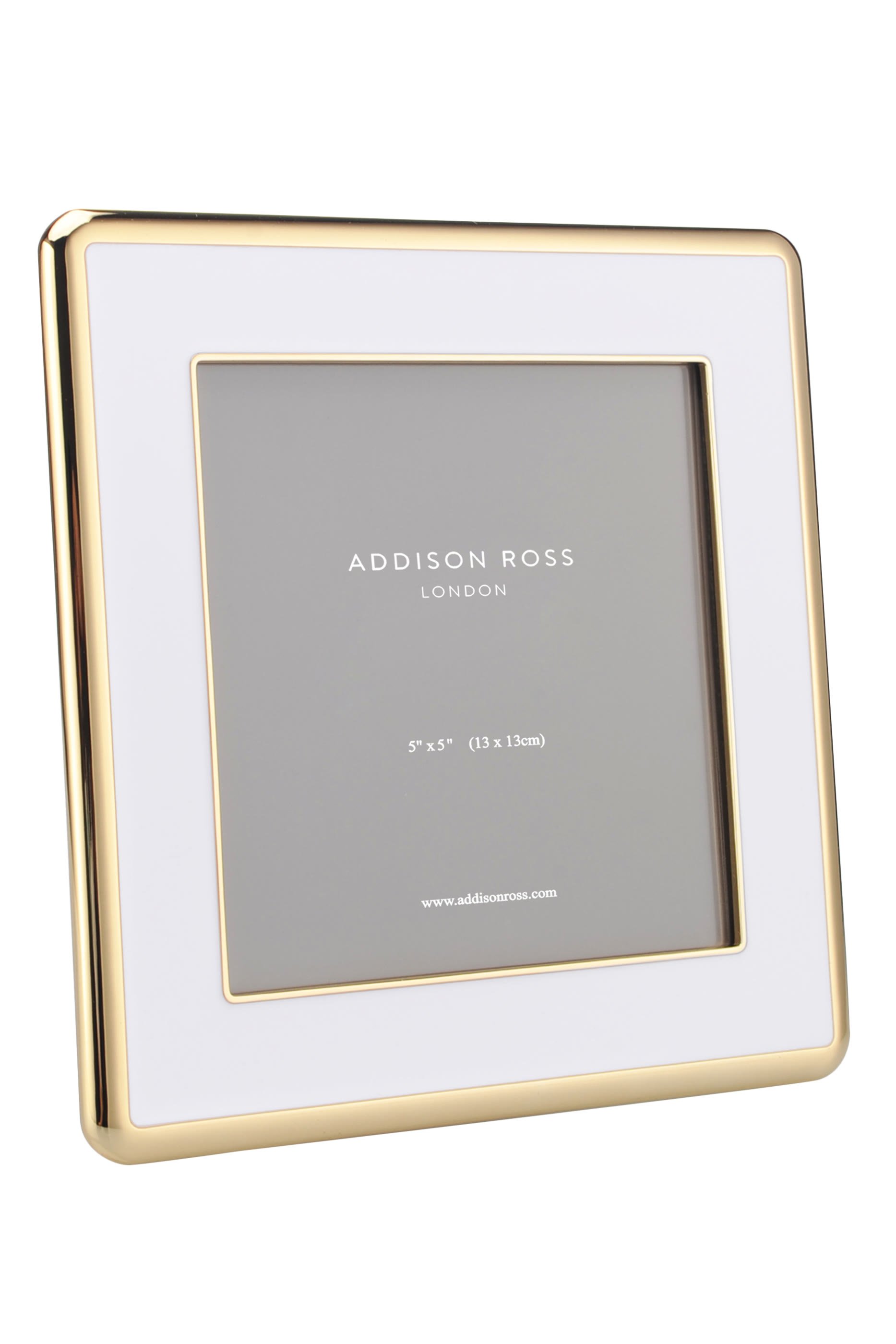 إطار صور مينا بطلاء ذهبي وتفاصيل مقوسة 5x5