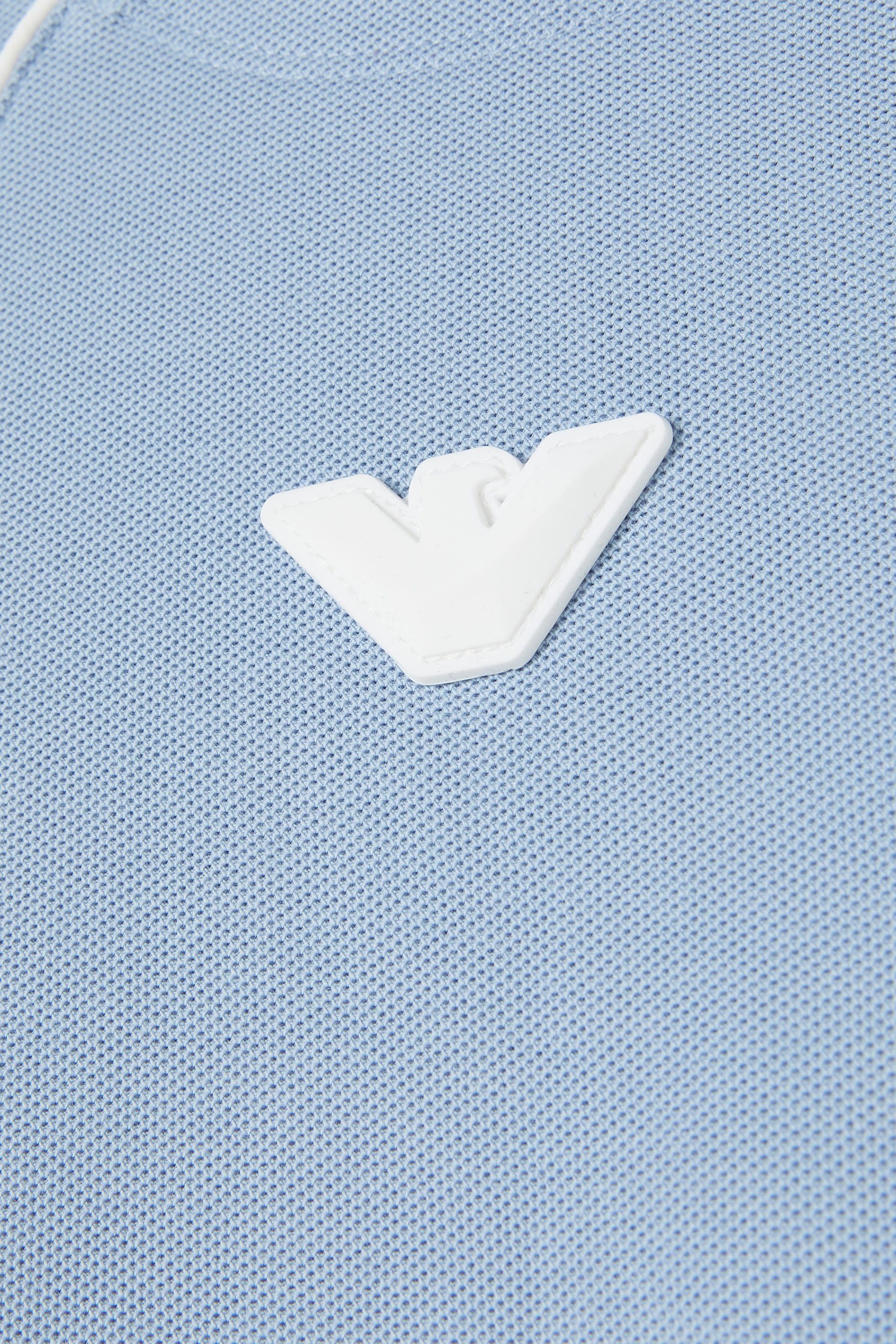 طقم شورت وتيشيرت بيكيه بشعار الماركة للأطفال