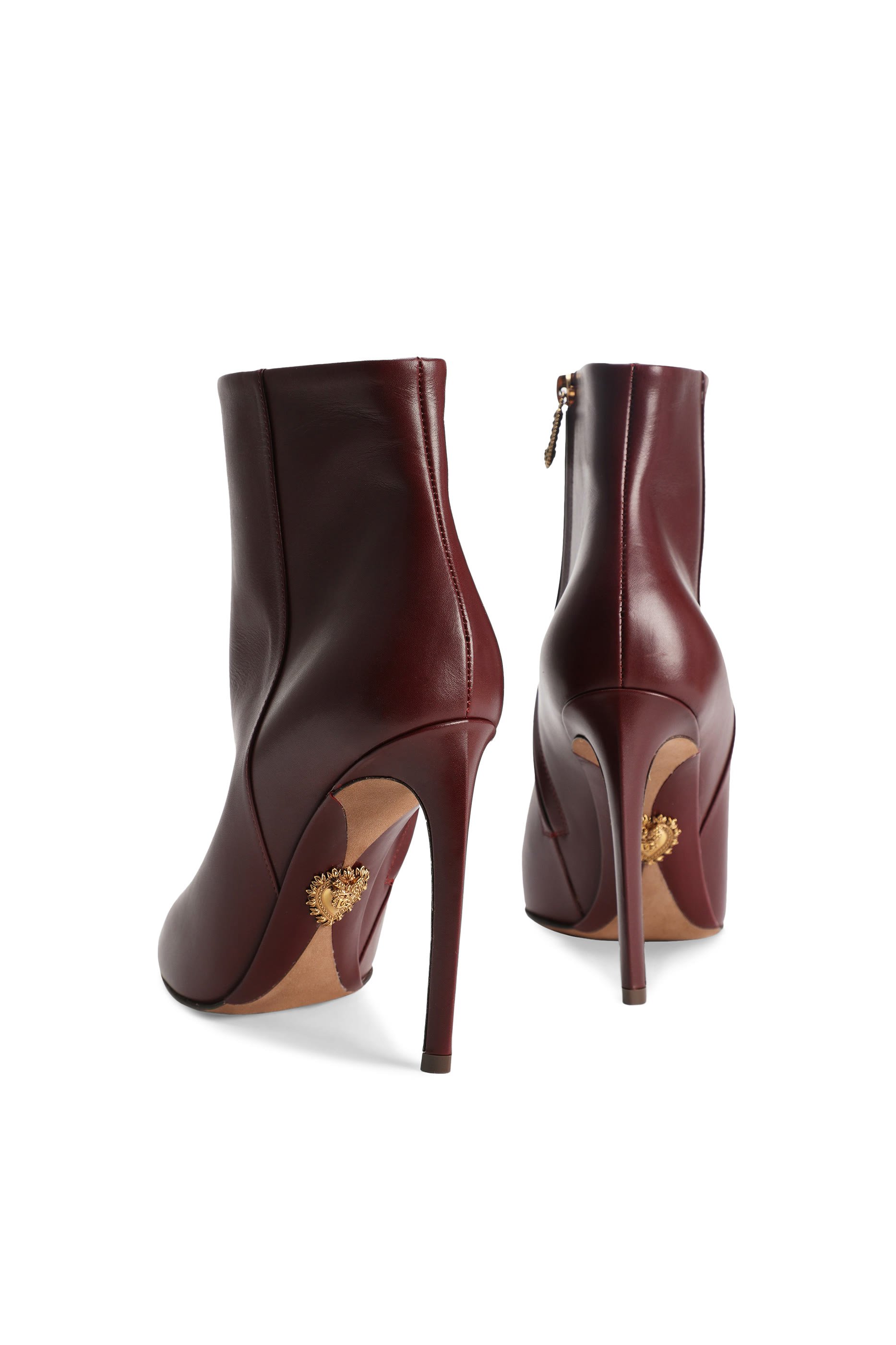 بوت ديفوشن بطول الكاحل جلد عجل