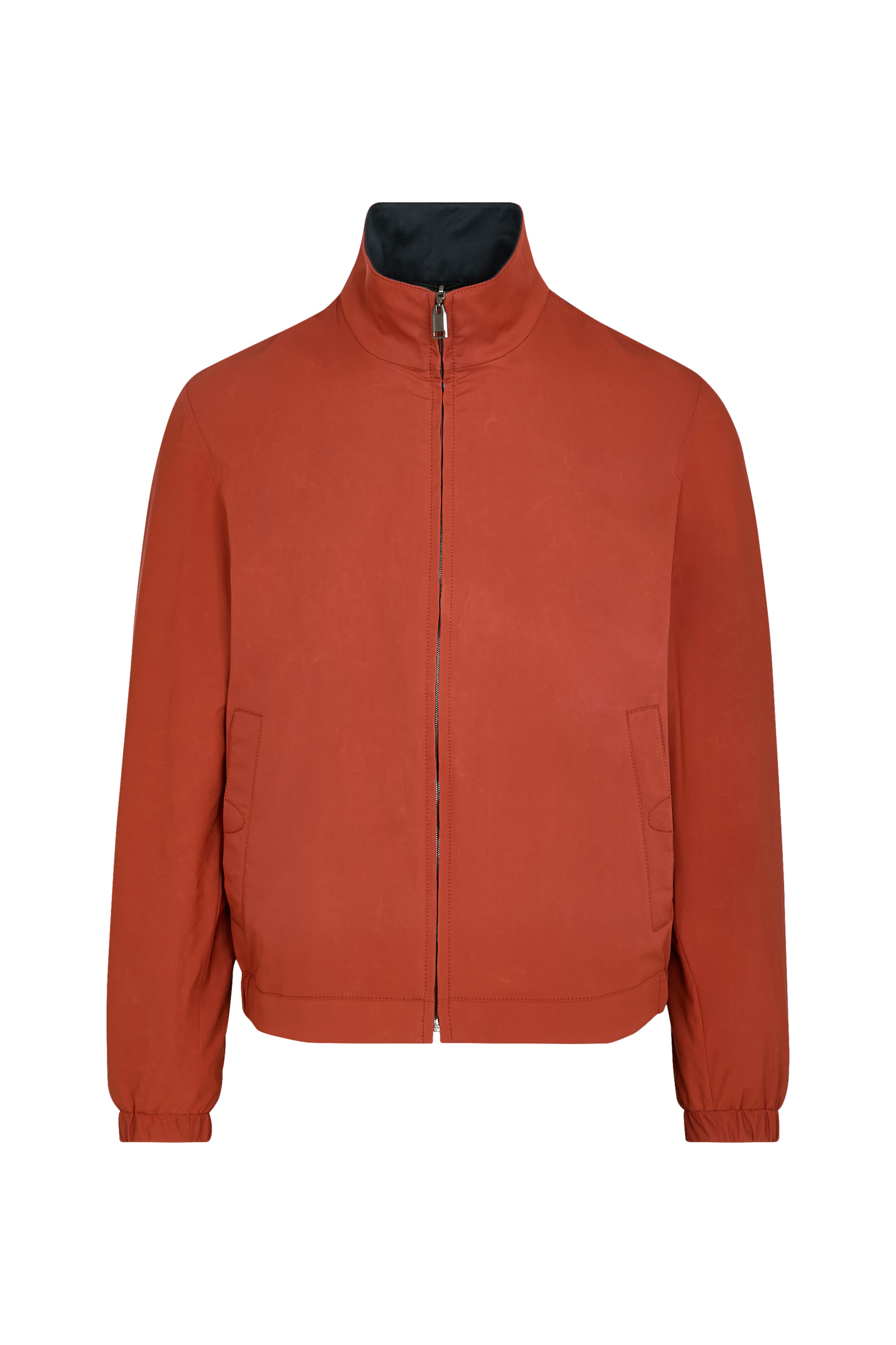 جاكيت بوجهين حرير مطاطي وقطن جيرسيه