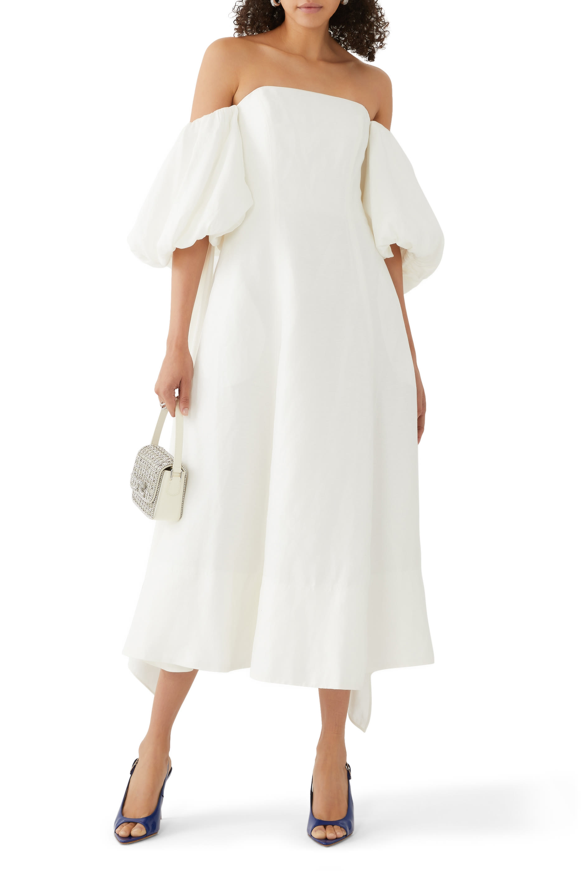 فستان إنكارنيشين متوسط الطول