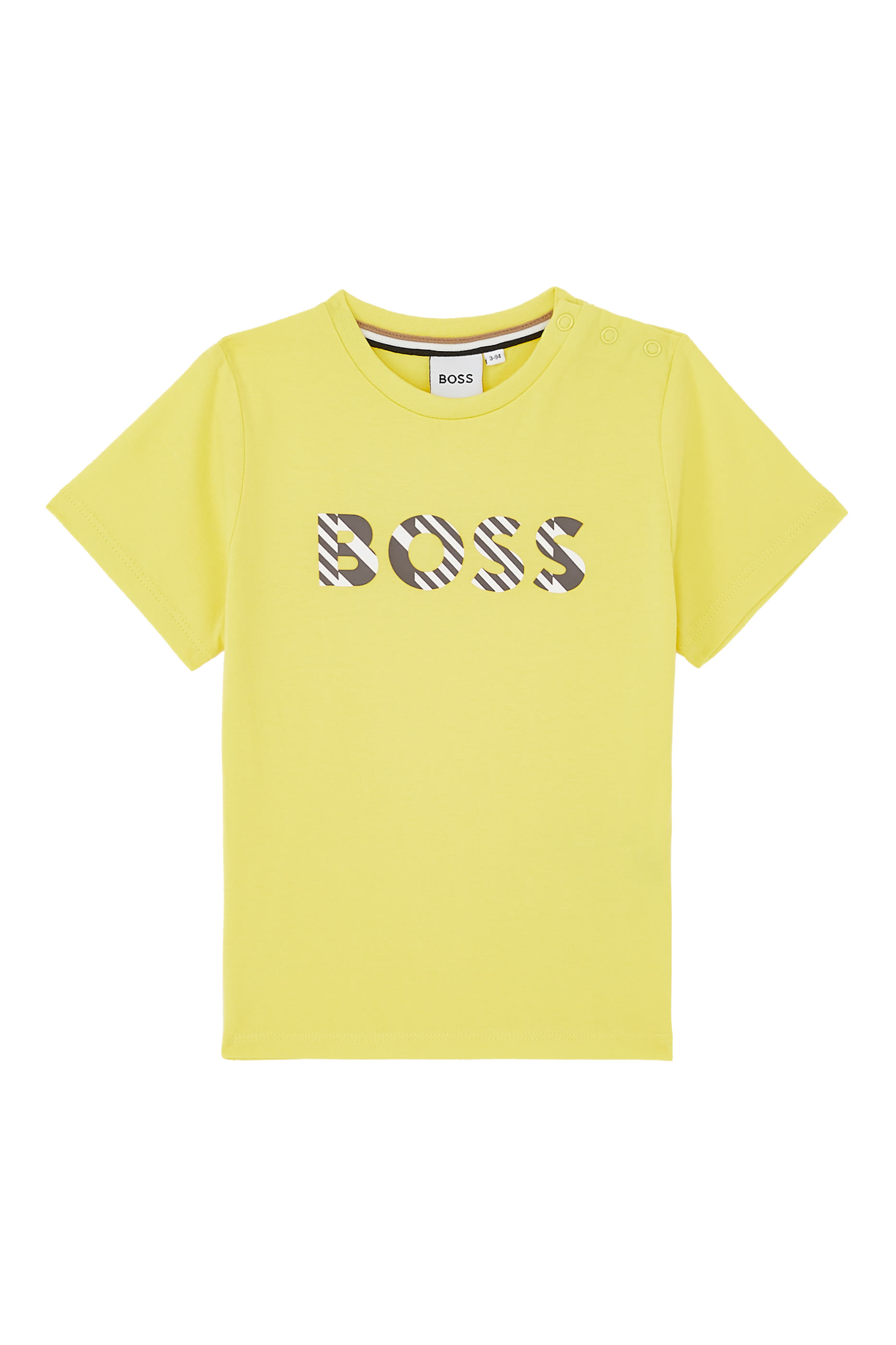 تيشيرت بشعار الماركة للأطفال