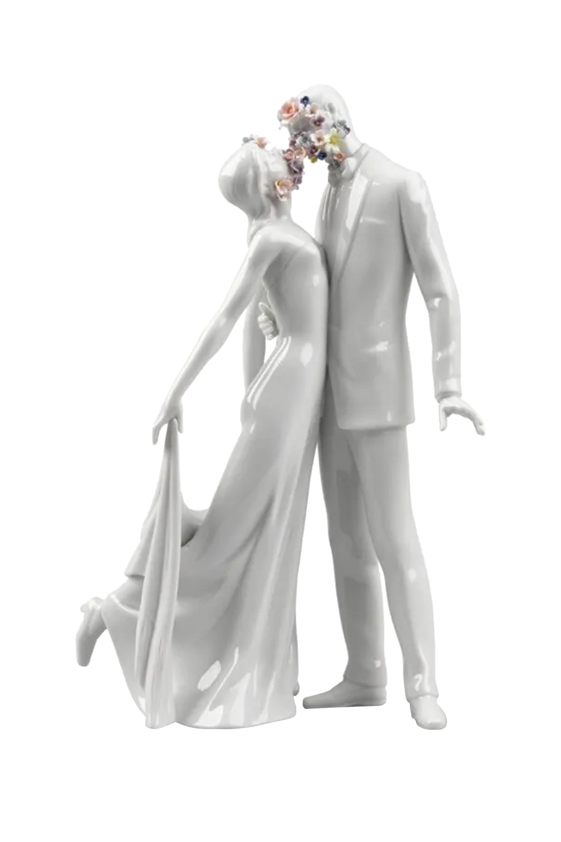 تمثال لوف I بزهور