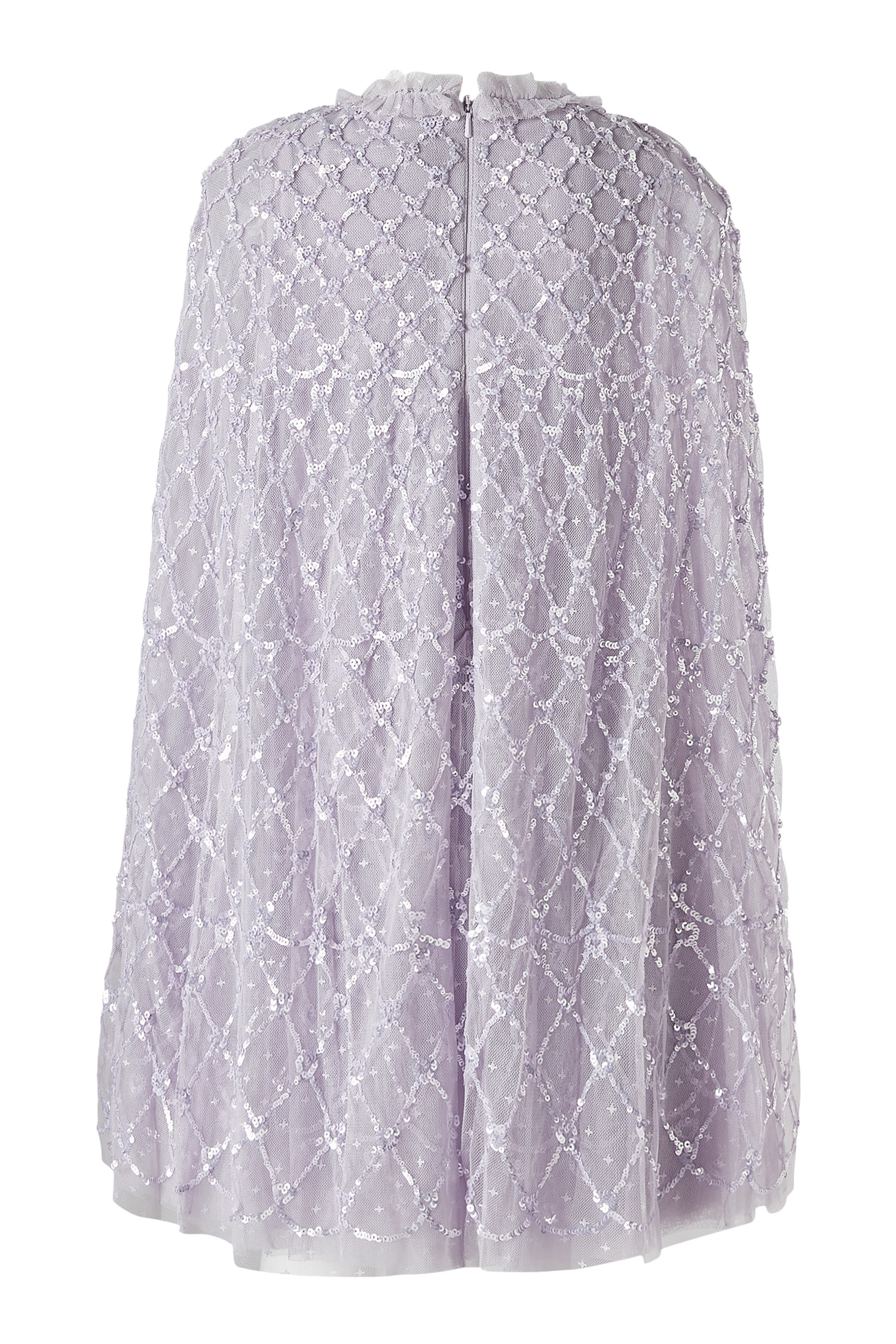 فستان بكاب تول بقلب شبكي