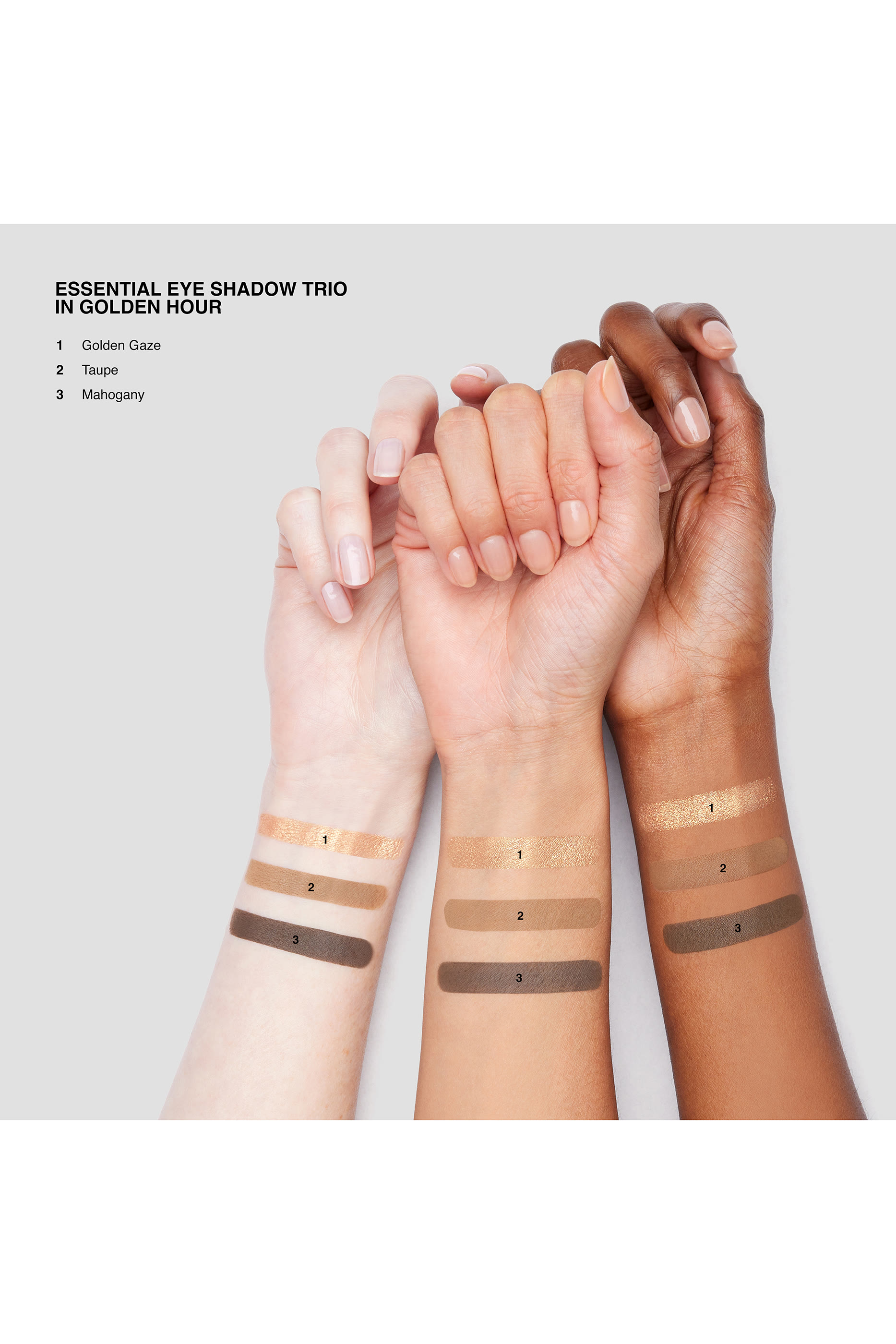 لوحة ظلال عيون ثلاثية إسينشال