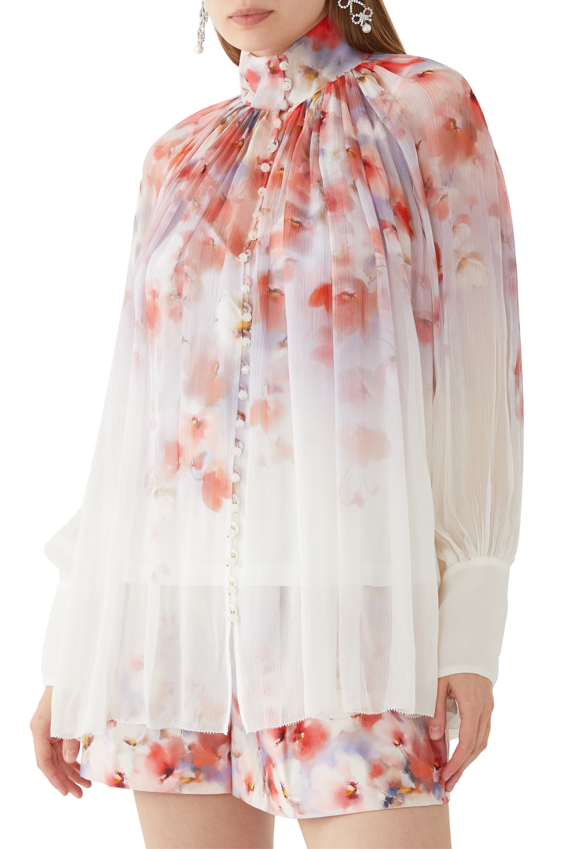 بلوزة كراش بكشكش