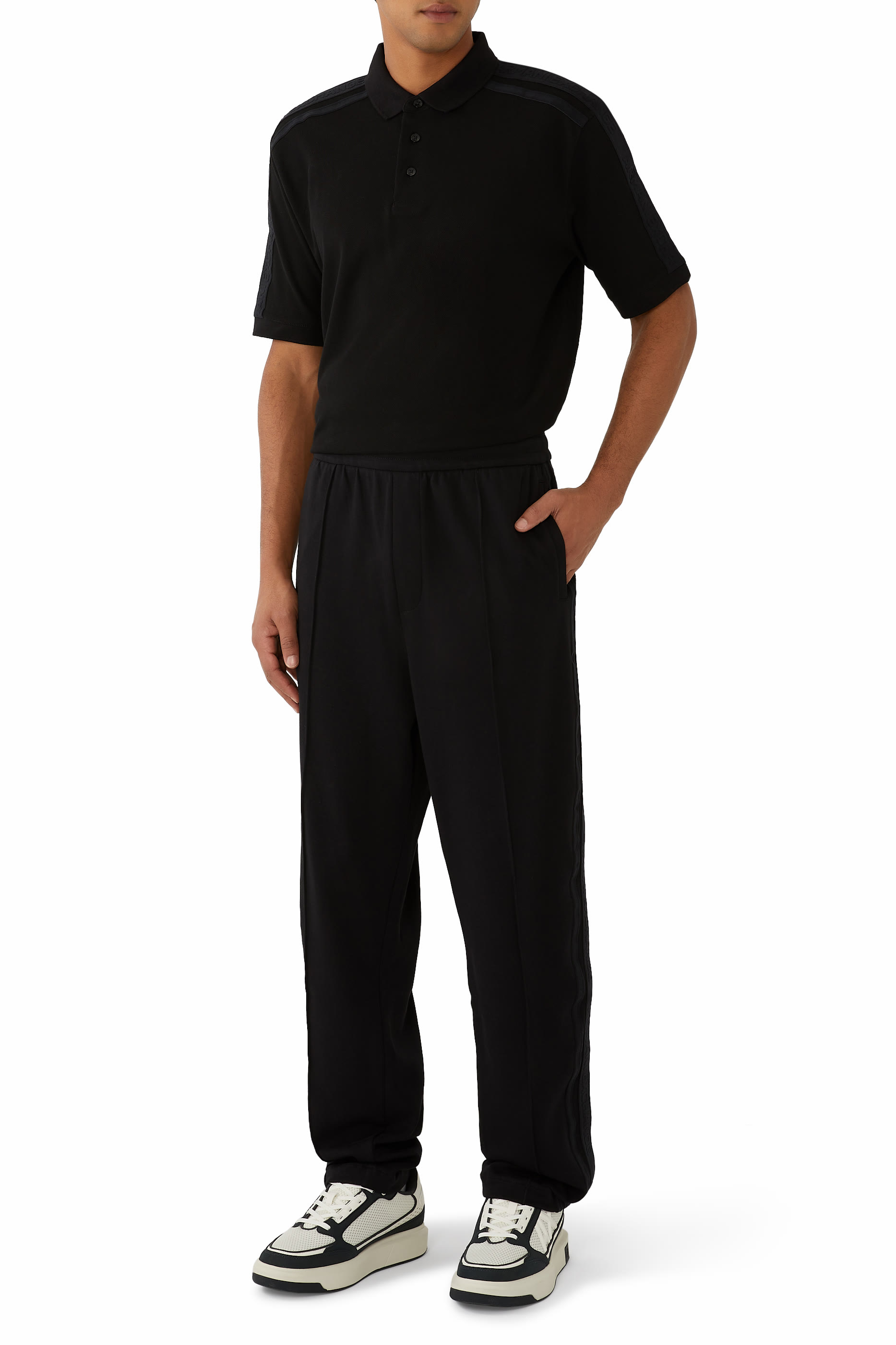 قميص بولو بقصة عادية