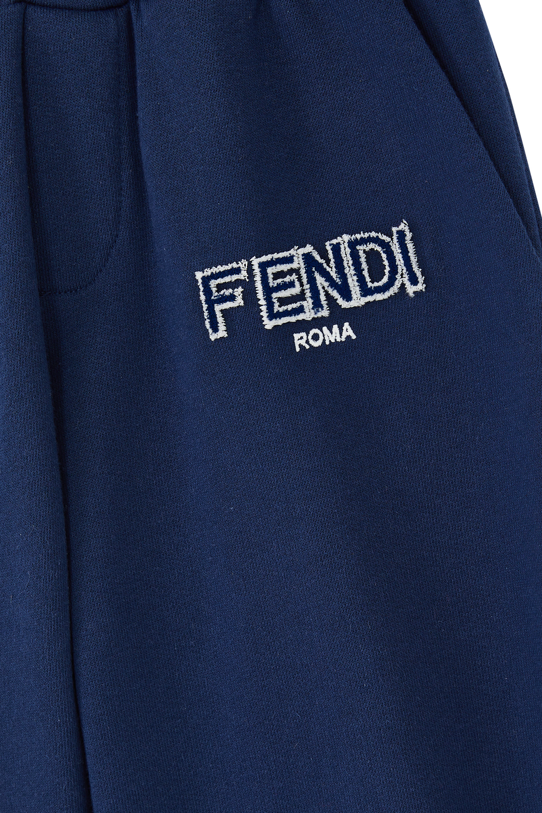 بنطال رياضي بشعار الماركة للأطفال