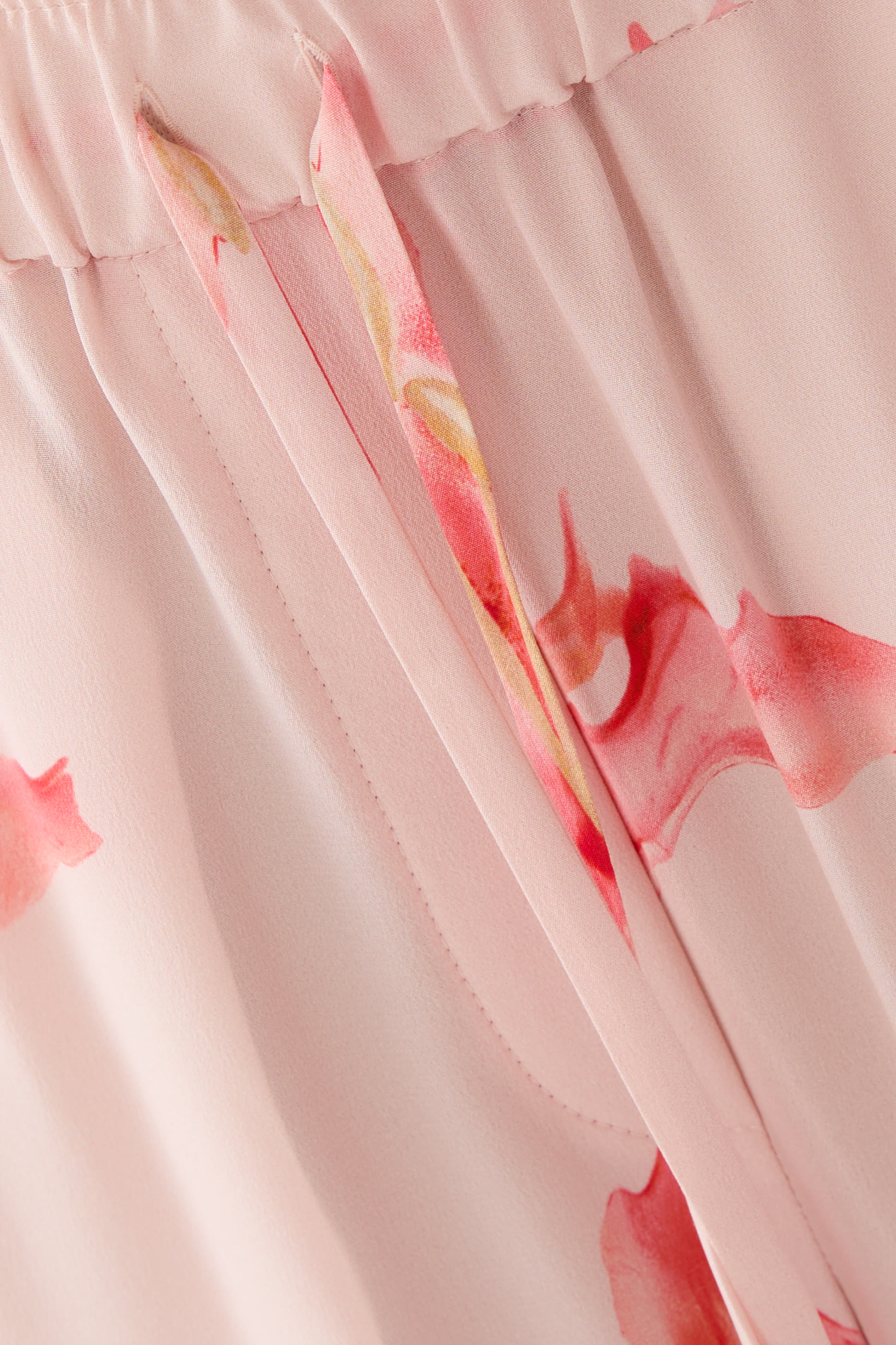 بنطال بيجامة بطبعة فريم ليلي 