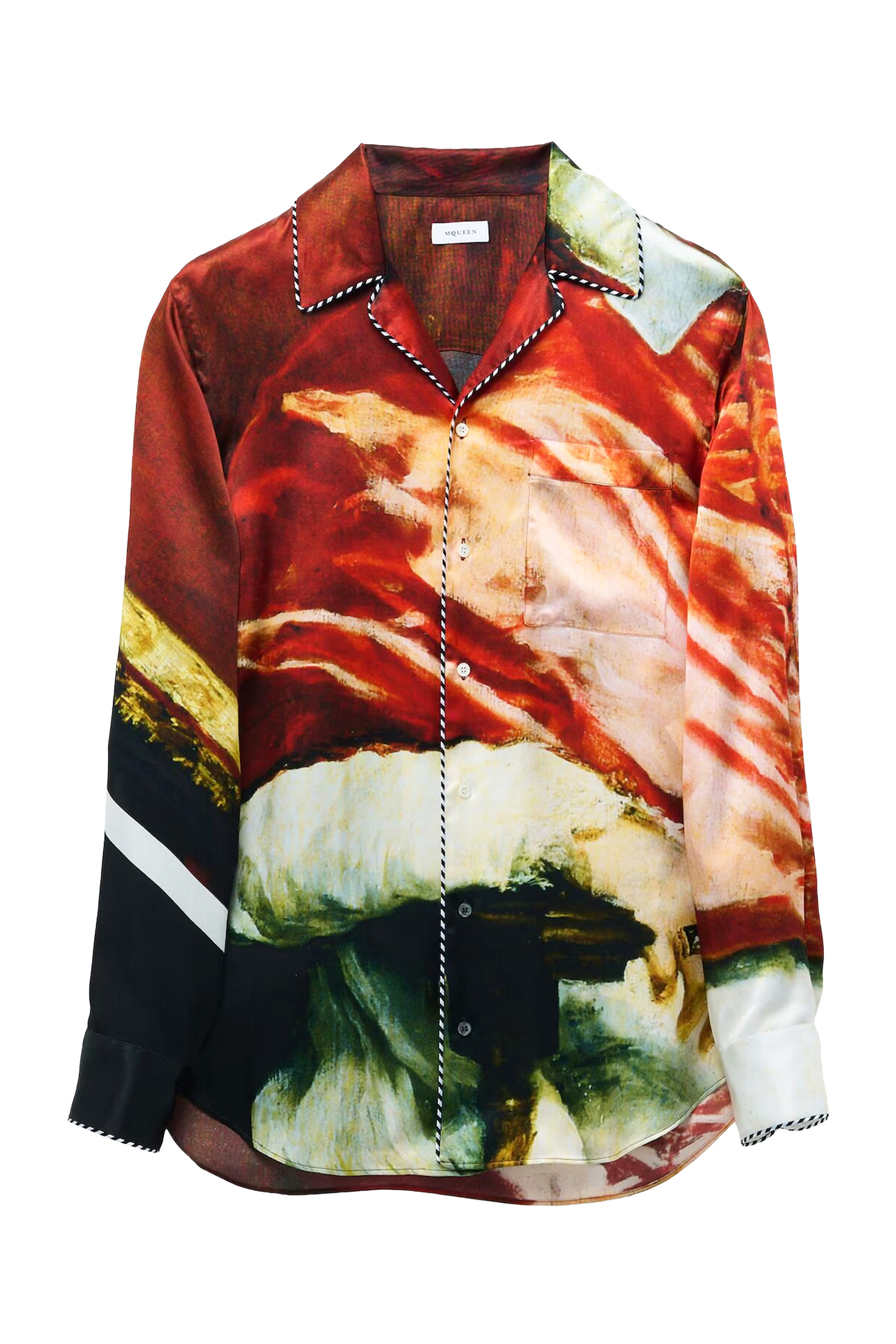 قميص بطبعات