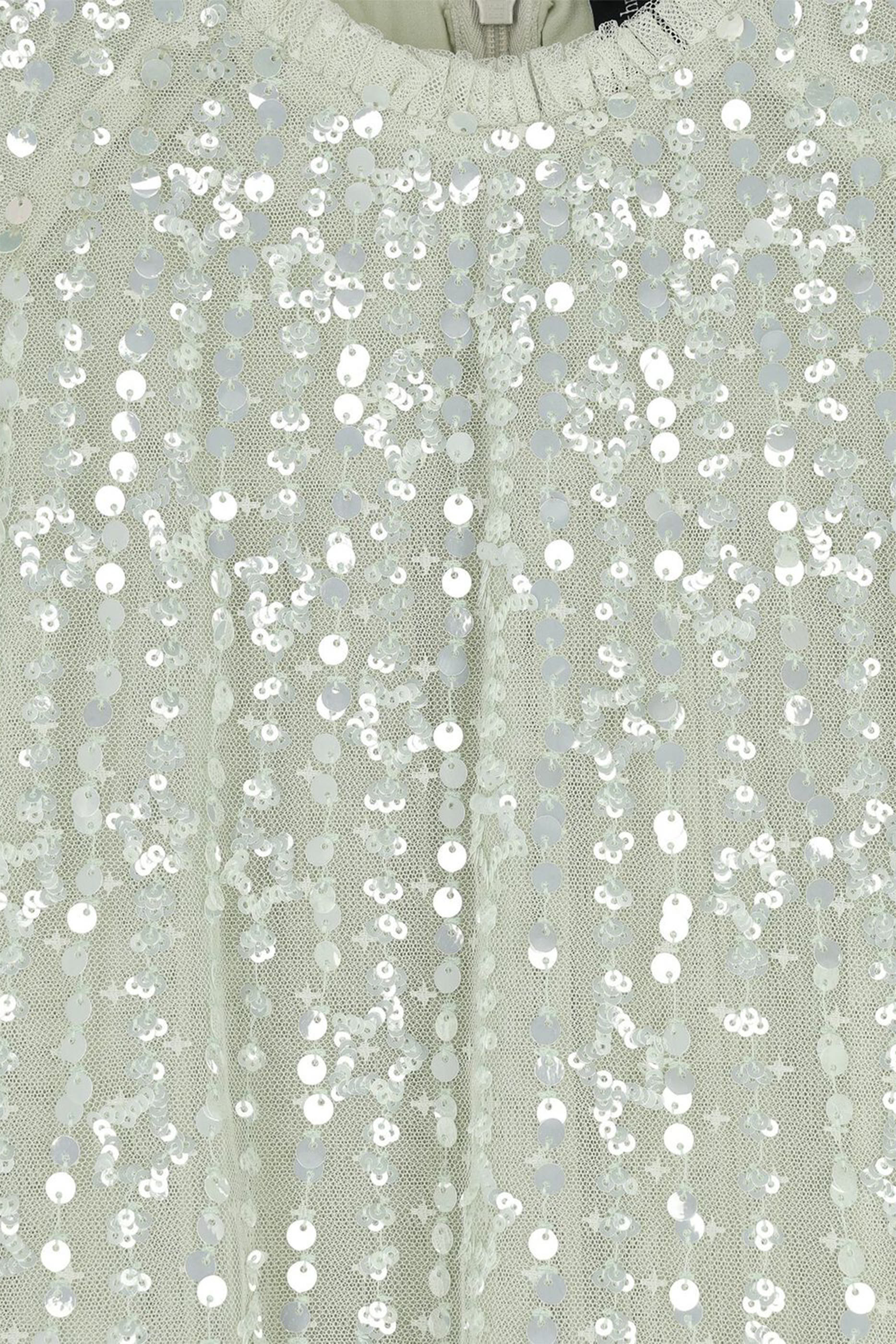 فستان مزين بنجوم بكاب للأطفال