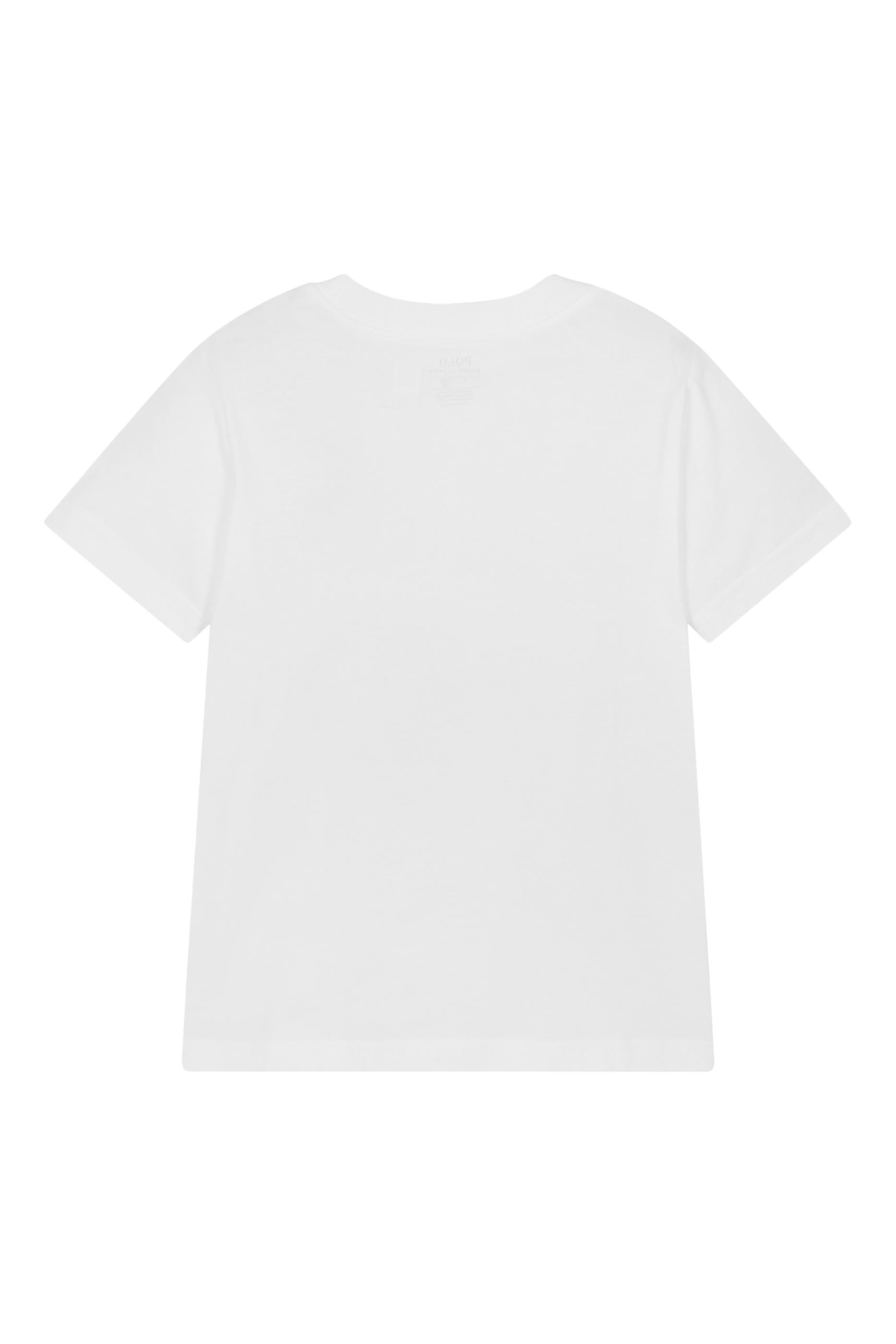 تيشيرت بشعار الماركة للأطفال