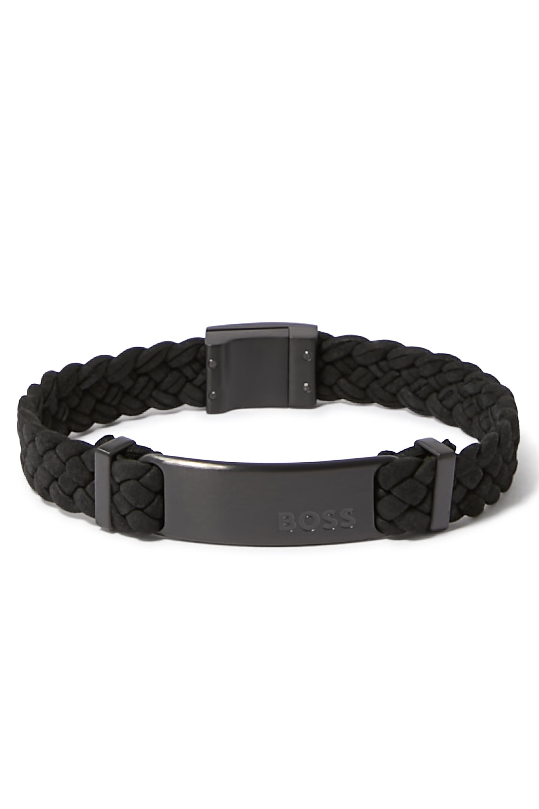 سوار بتصميم مجدول بحلية شعار الماركة شمواه