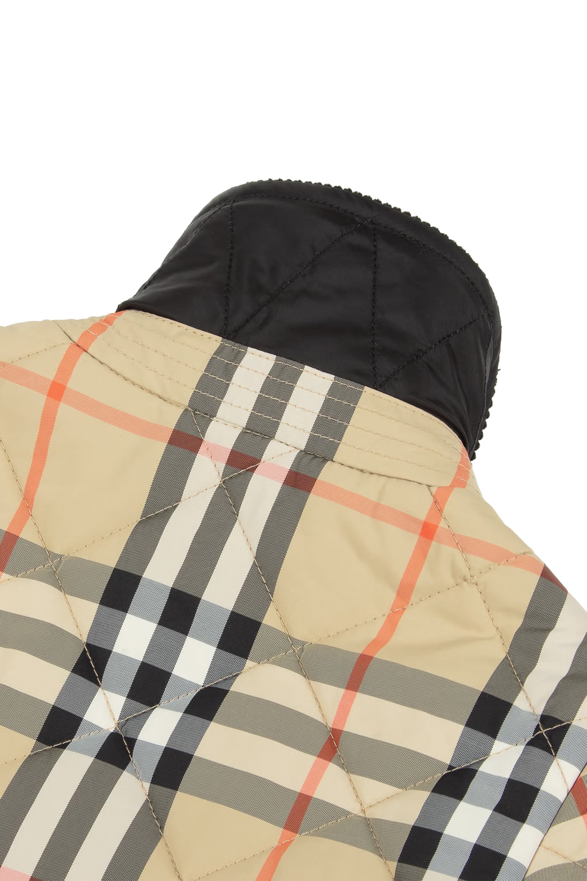 جاكيت بارن مبطن بنقشة مربعات للأطفال