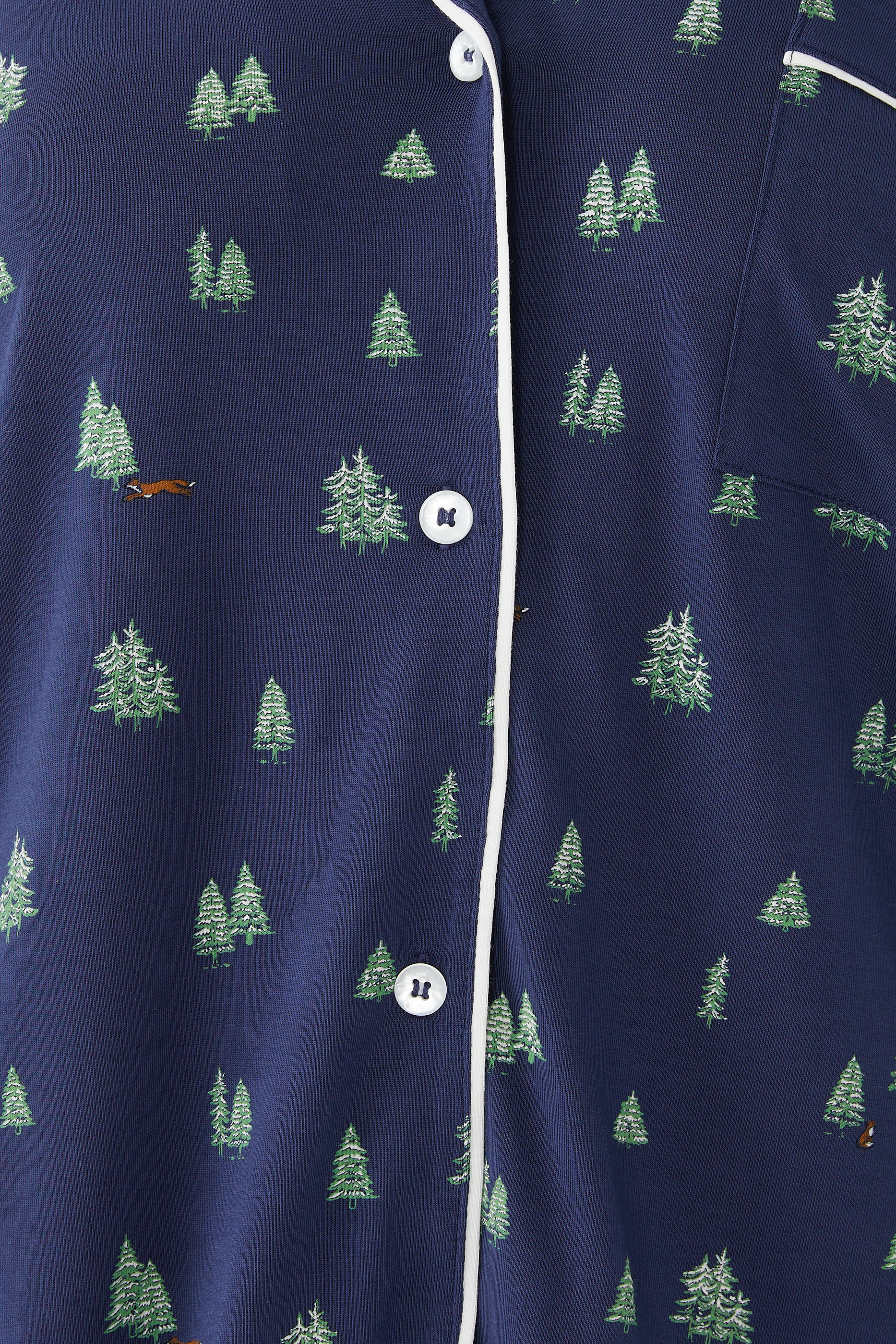 طقم بيجامة غيزيل طويل بطبعات مودال تينسيل