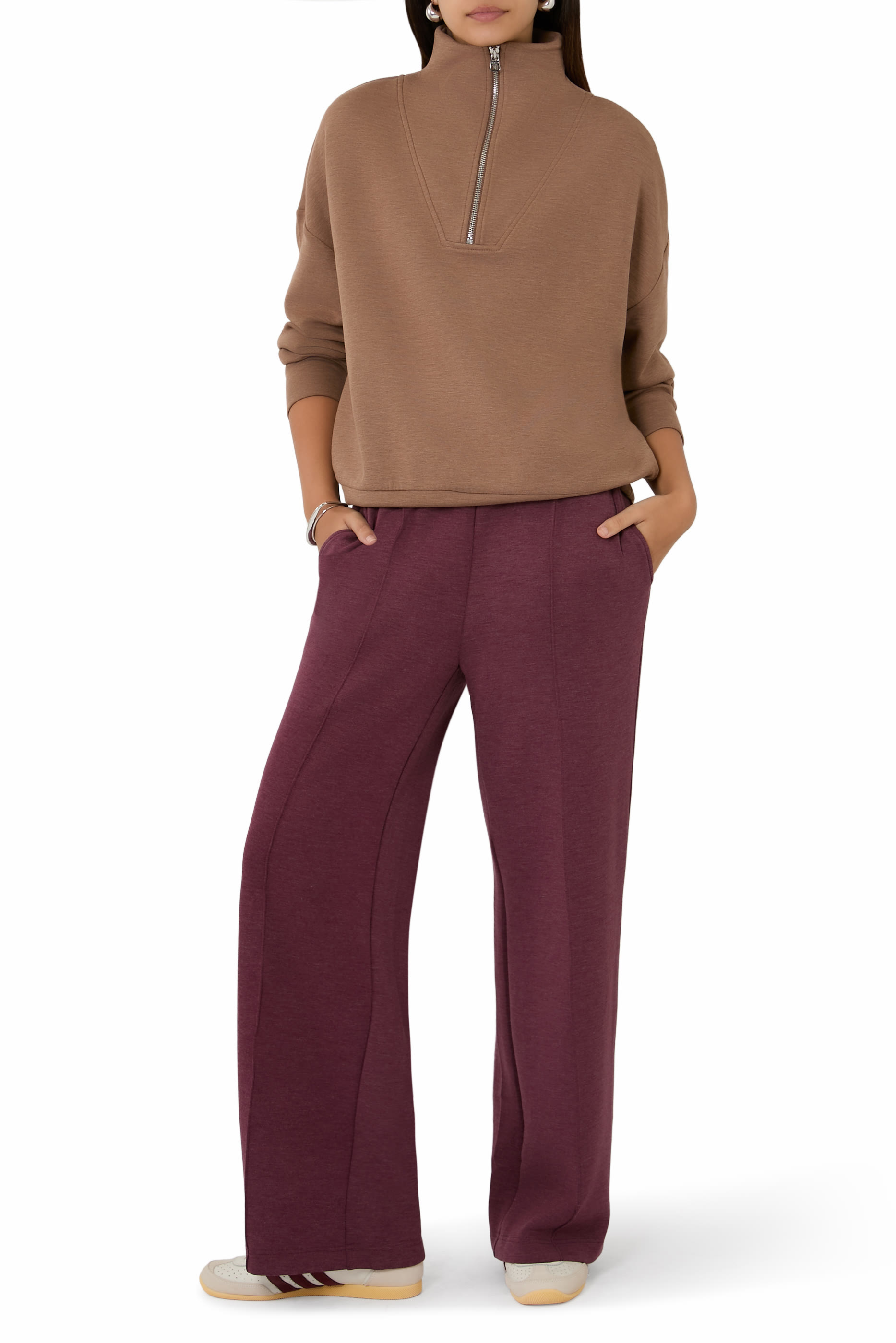 سويت شيرت هاولي بنصف سحاب