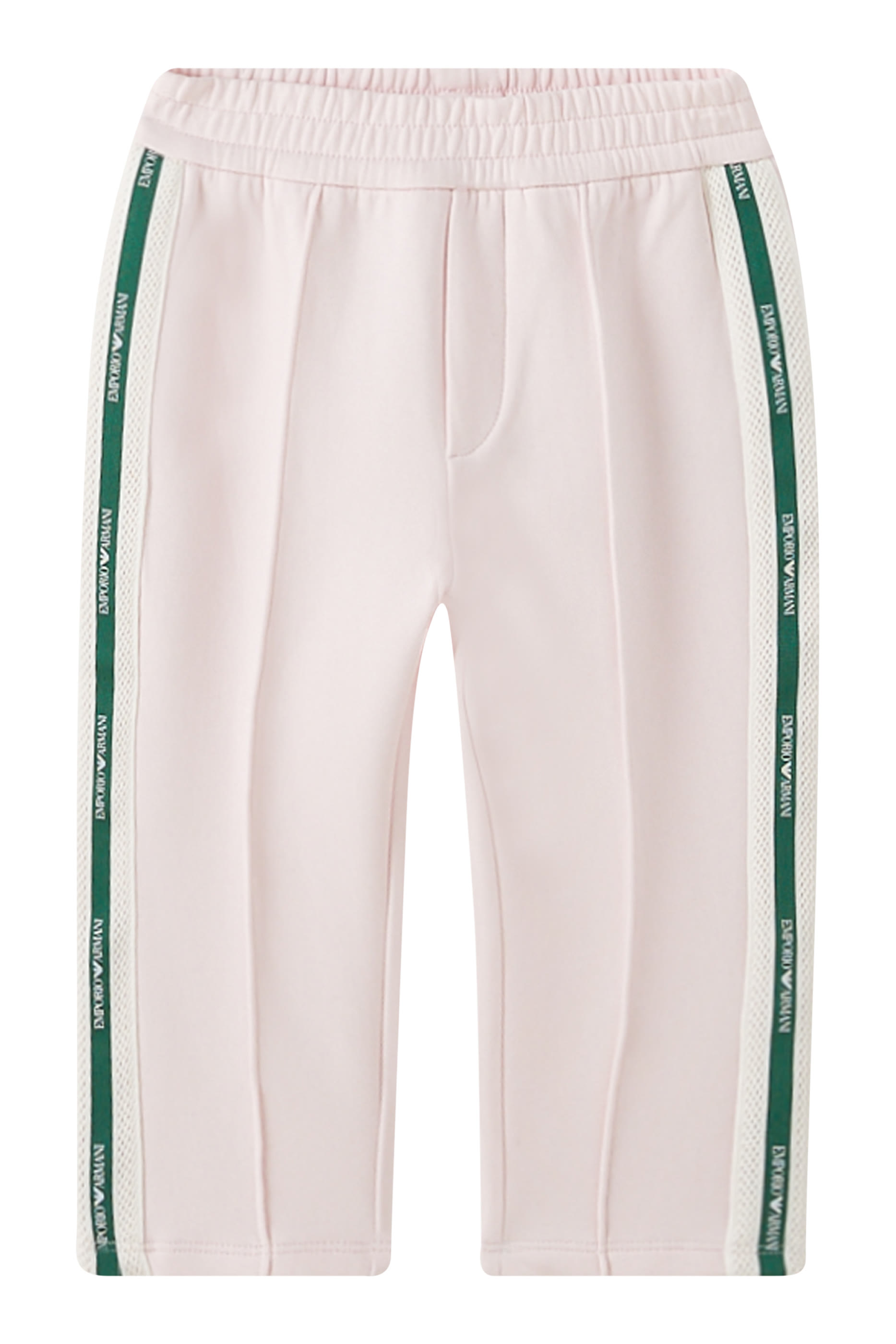 بنطال رياضي بشريط بشعار الماركة جيرسيه مزدوج للأطفال