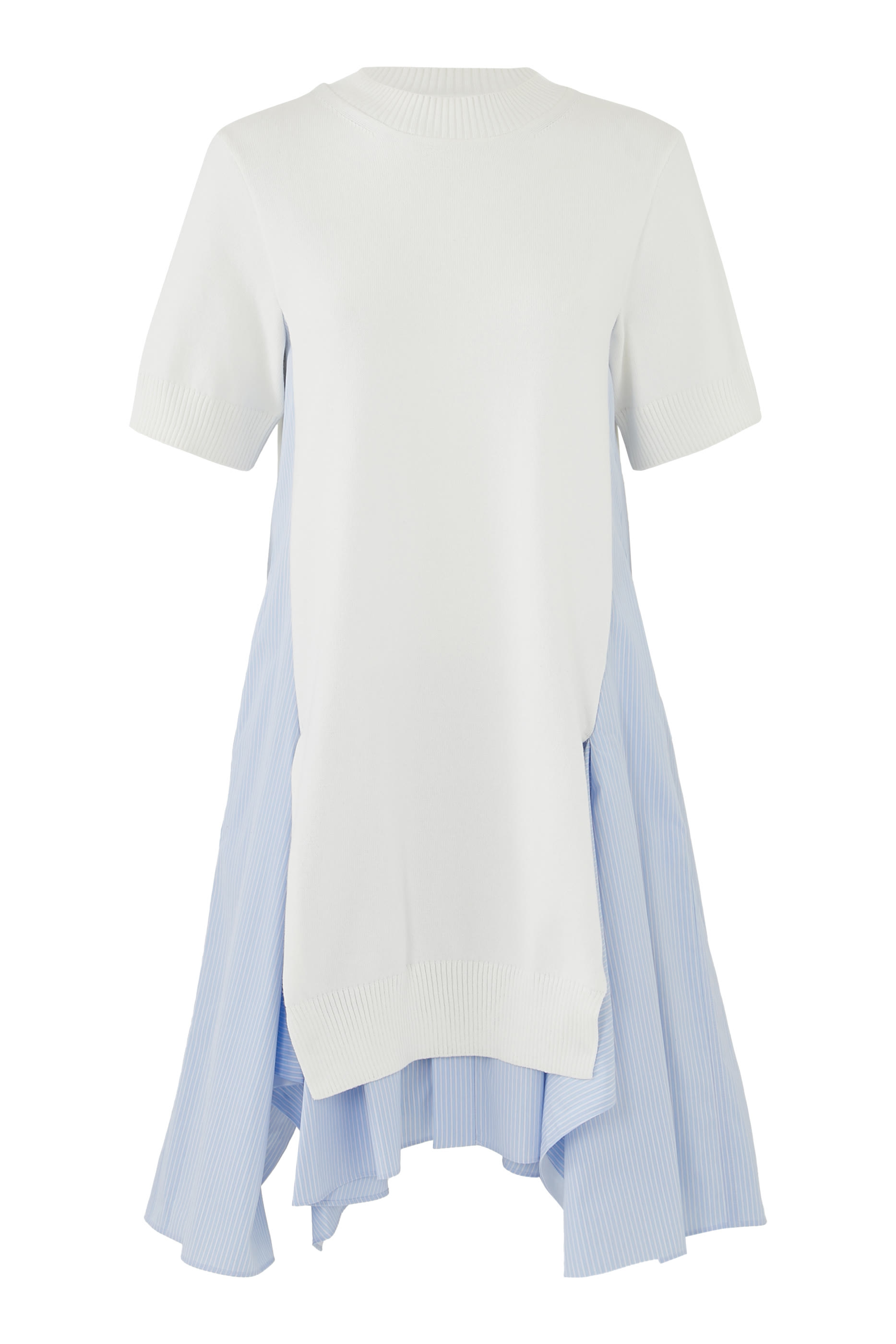 فستان نسيج قطن وبولين