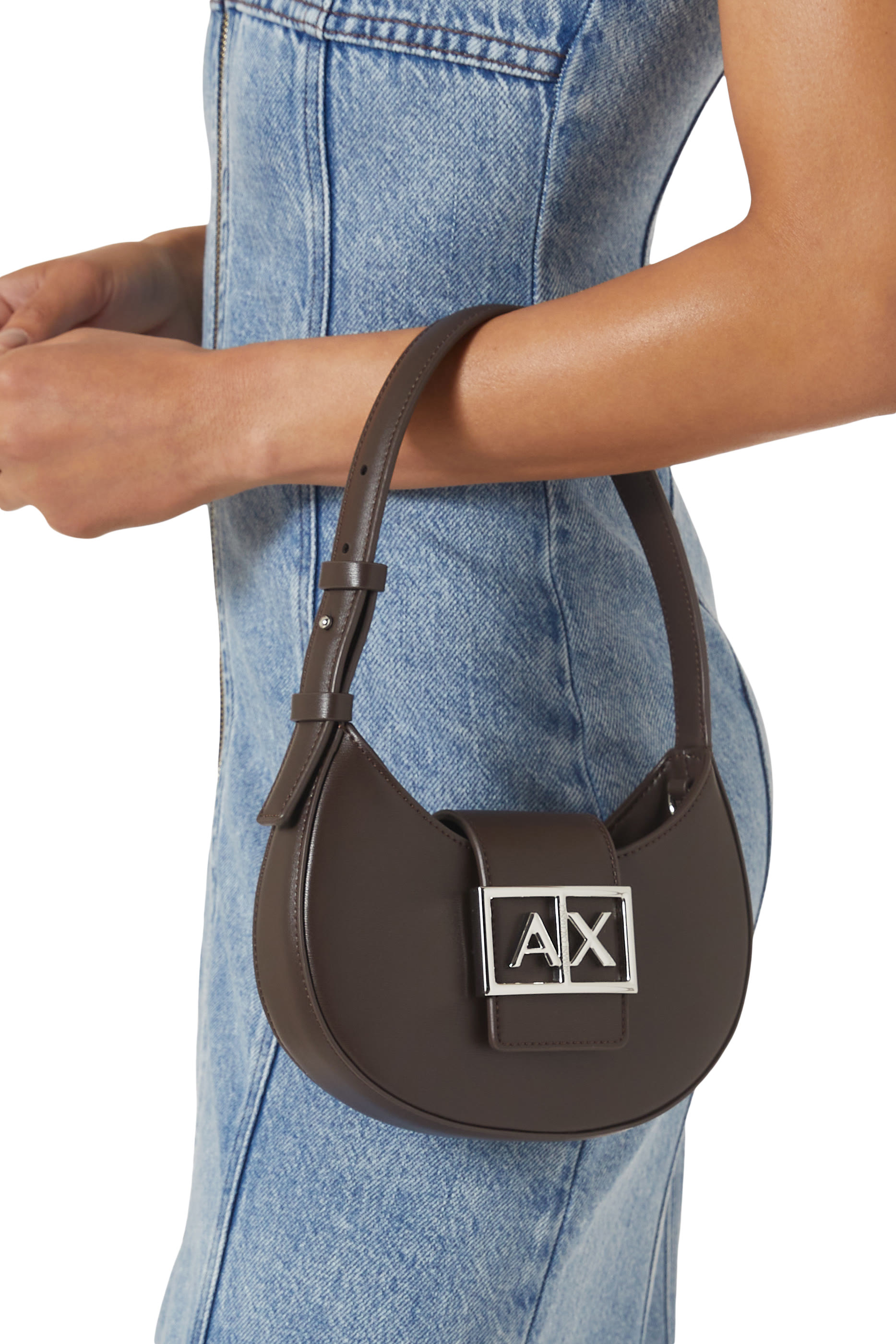 AX Logo Wonder Shoulder Bag