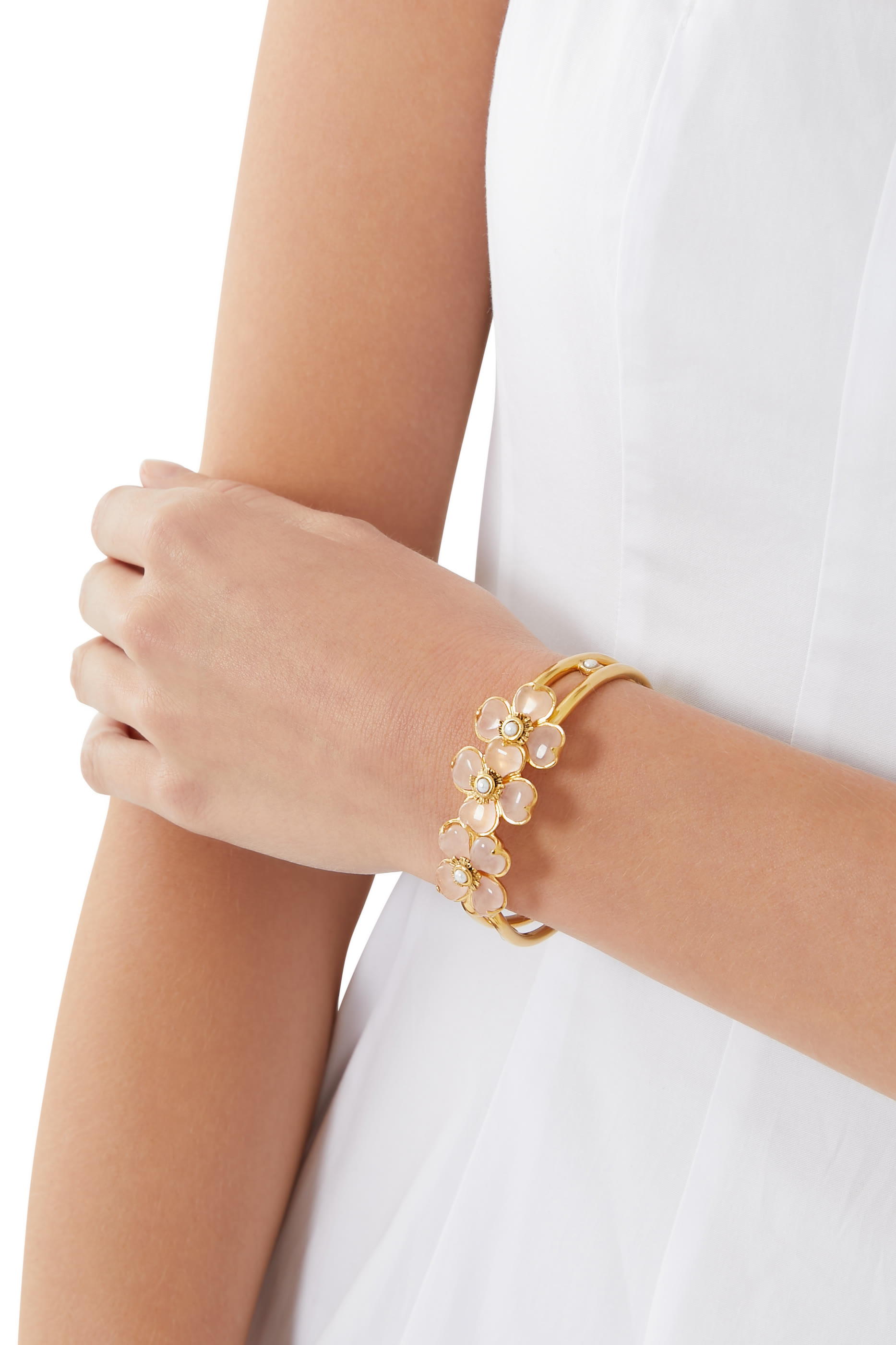 سوار بتصميم زهرة برسيم بأربع أوراق