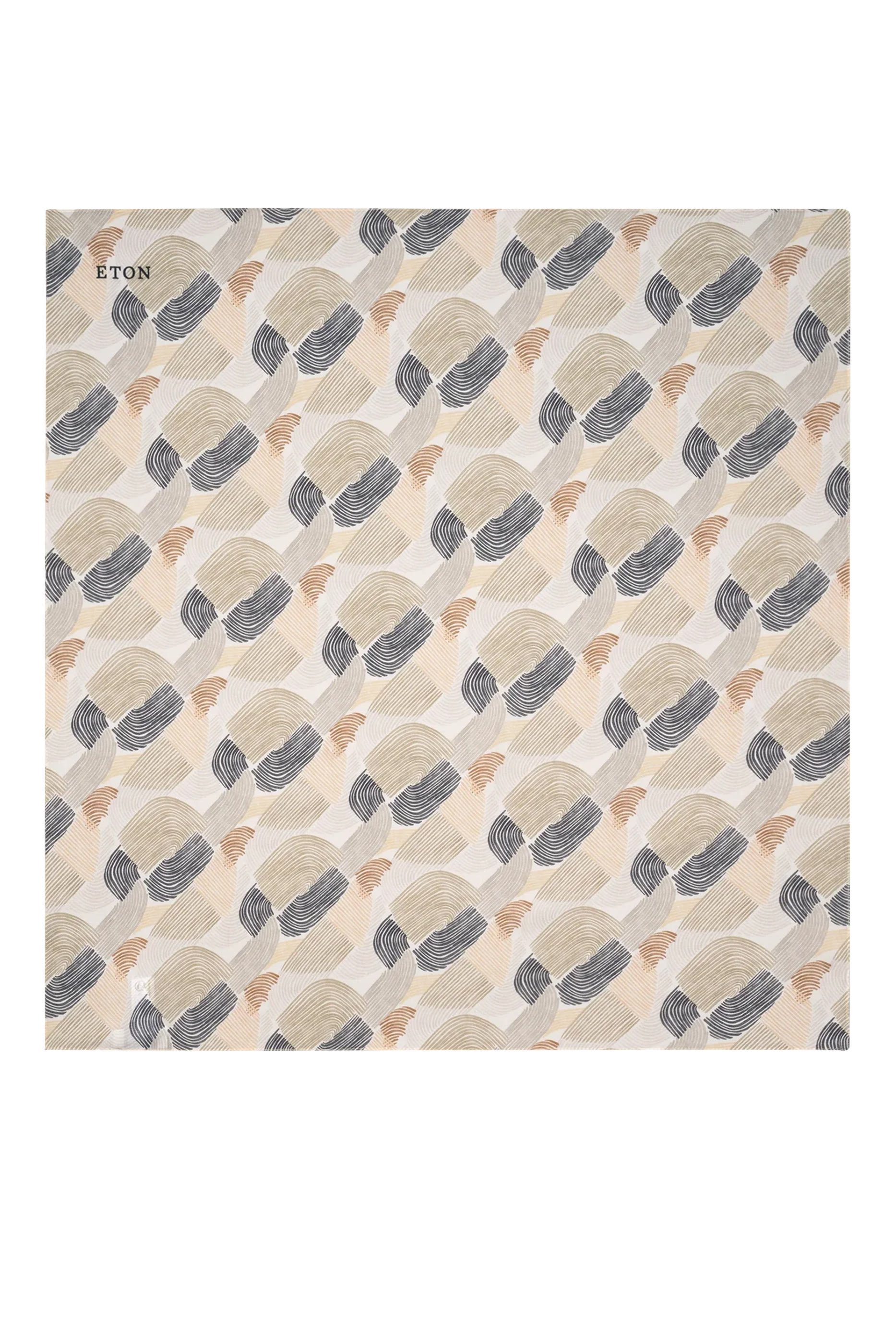 باندانا بنقشة هندسية حرير