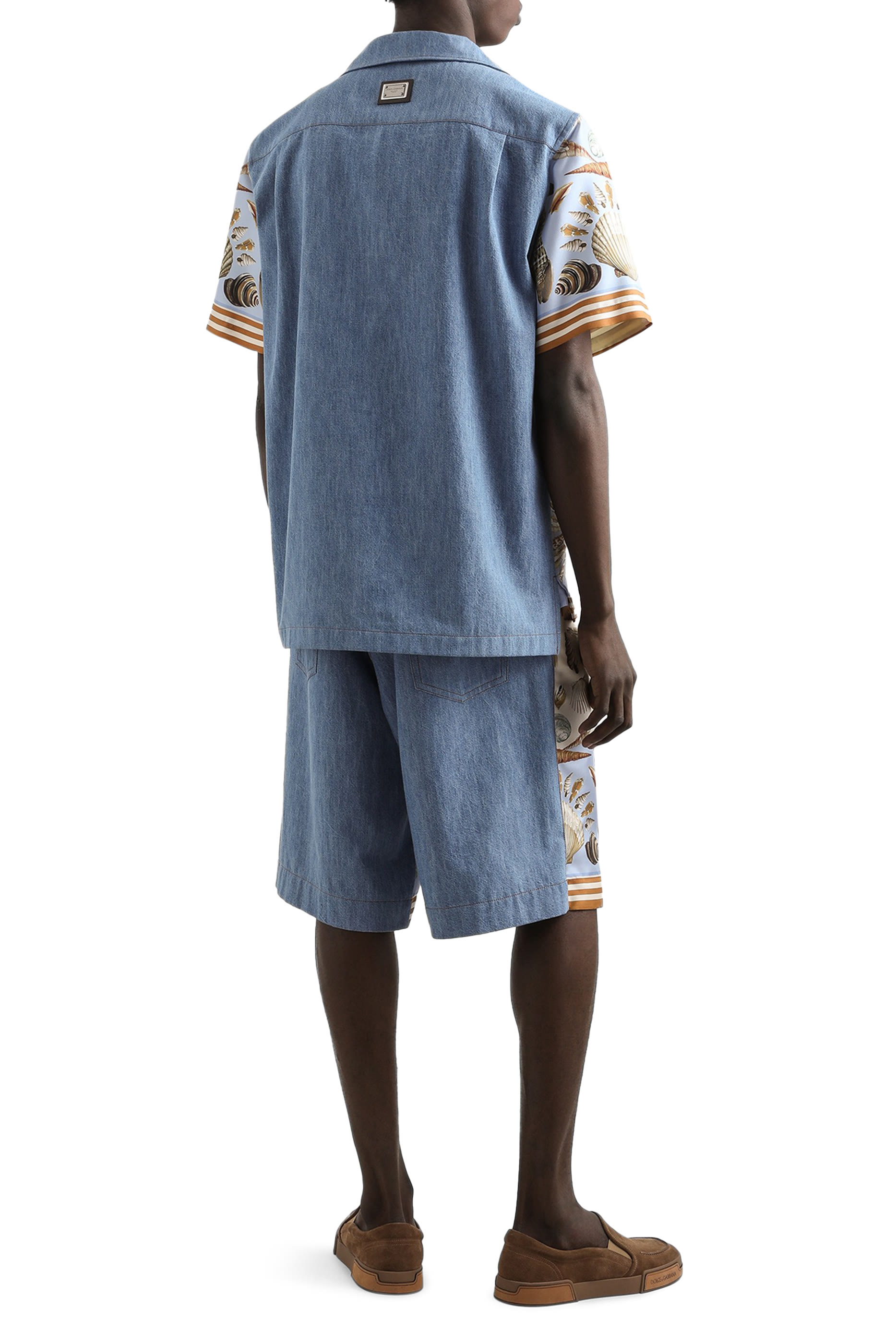 شورت برمودا بنقشة صدف