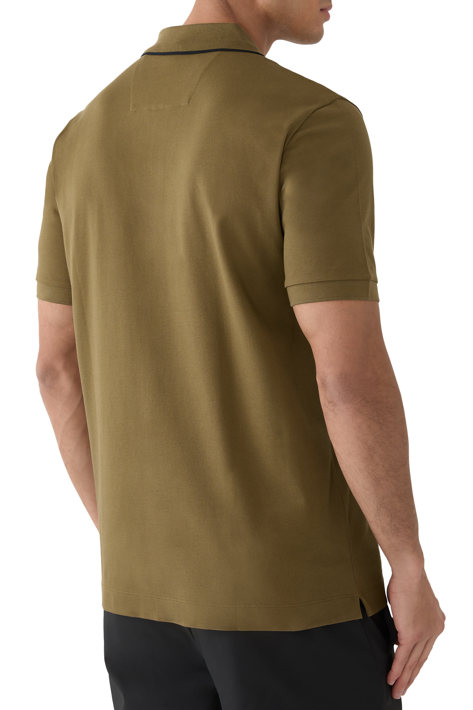 قميص بولو x بورش قطن مطاطي