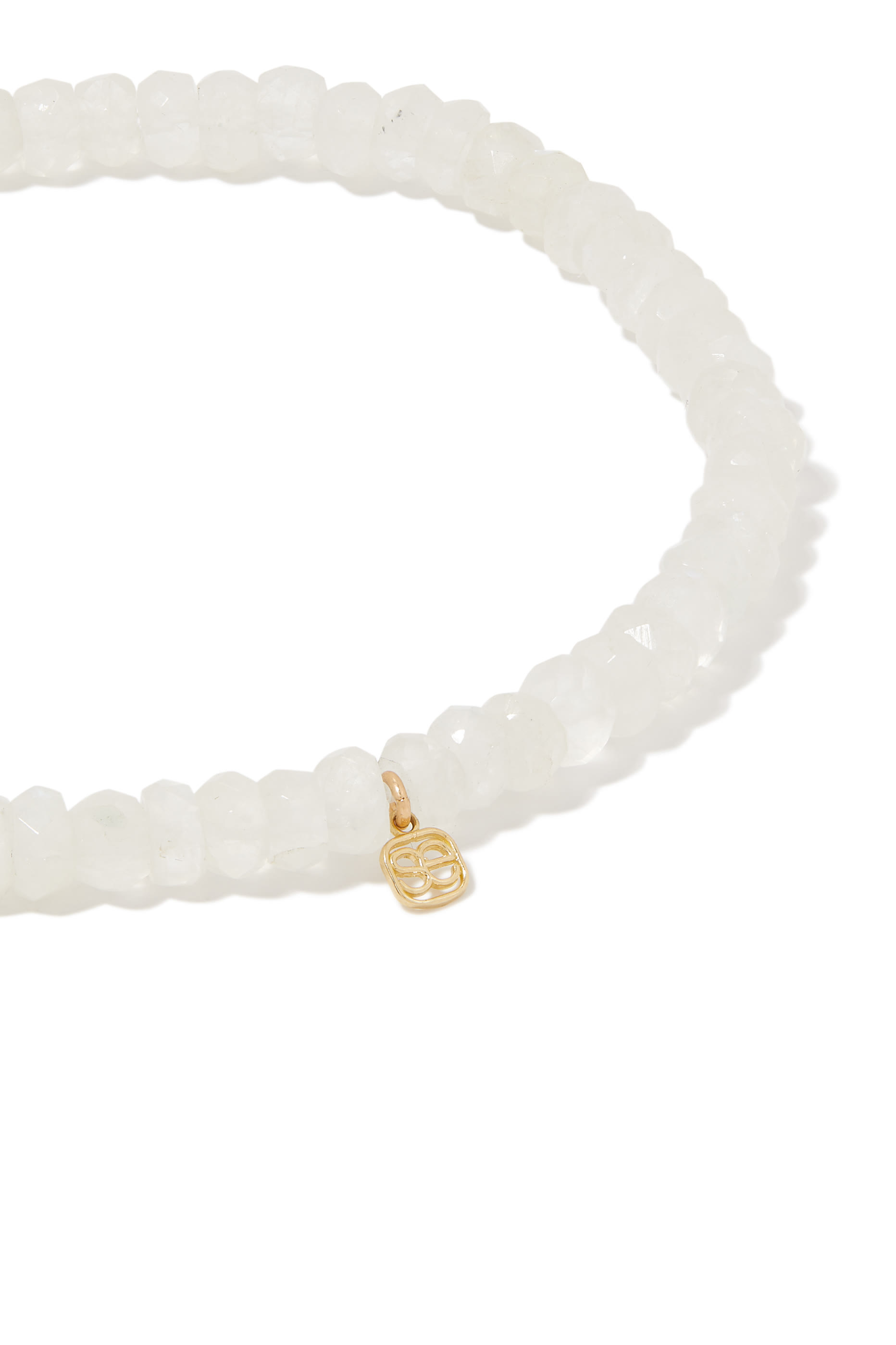 سوار رفيع بحلية عملية معدنية بتصميم بوذا مرصع بالماس وبريهنيت ذهب عيار 14