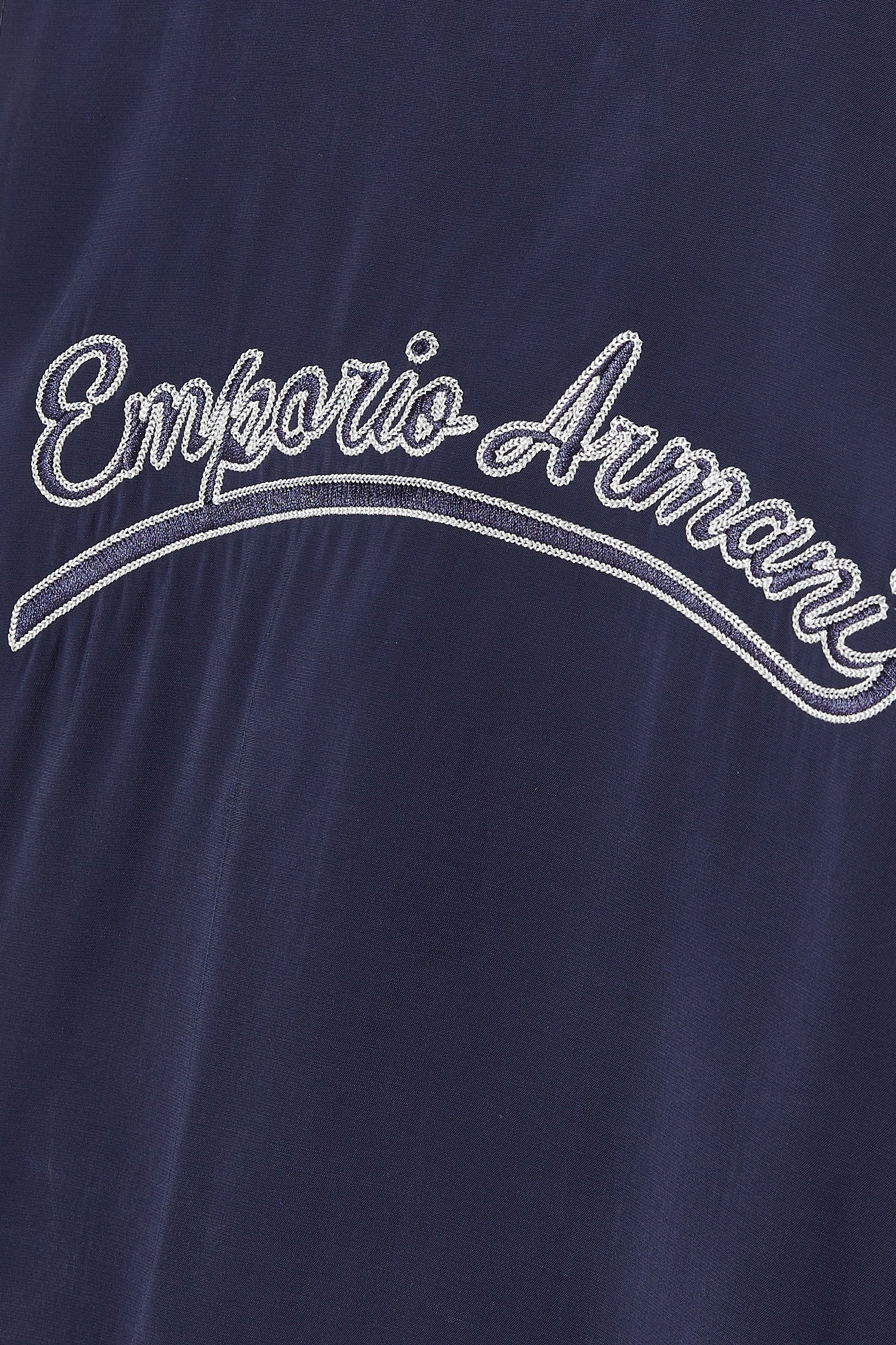 طقم قميص بشعار الماركة وشورت برمودا للأطفال