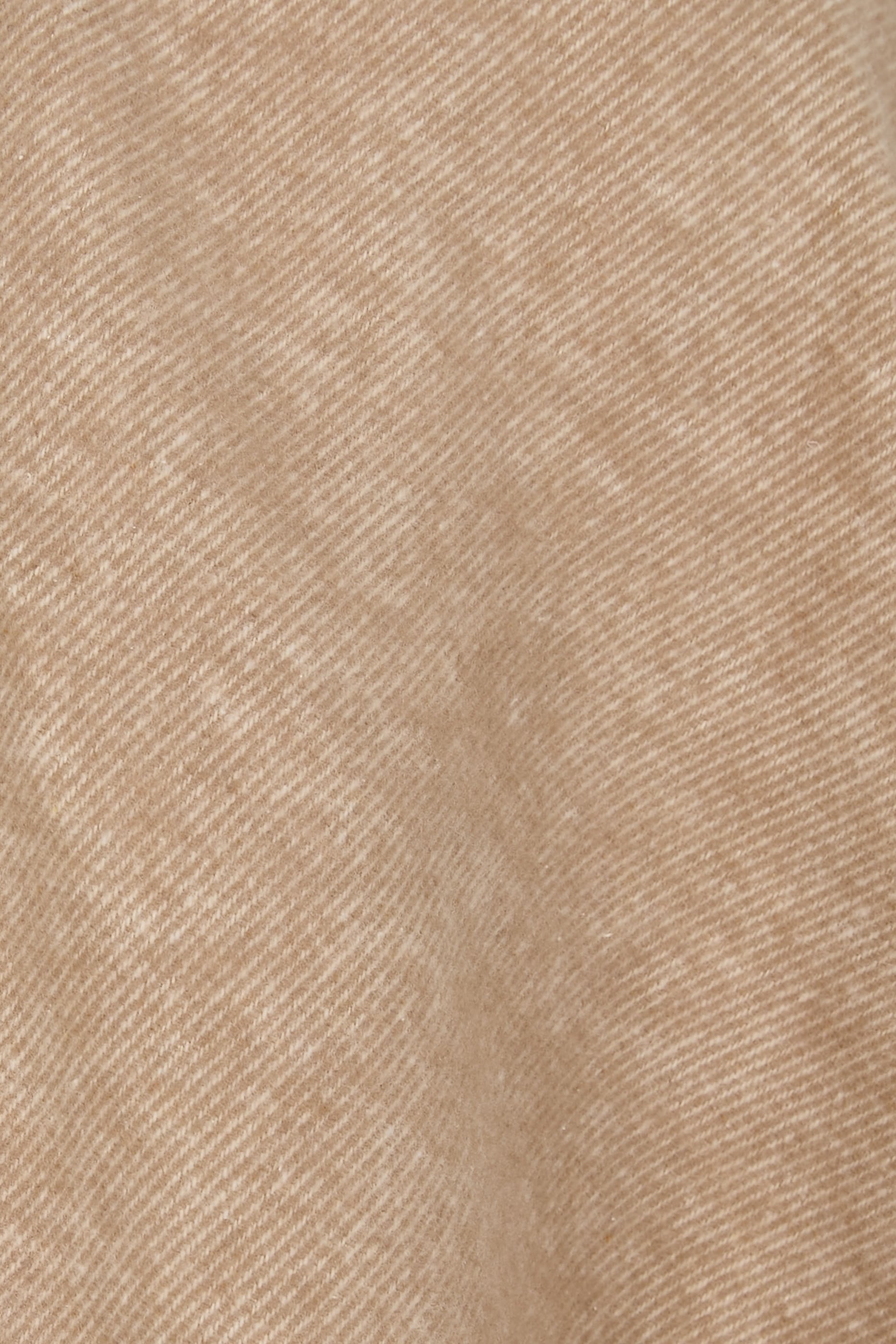 Brushed Recycled Cotton Cashmere Poncho